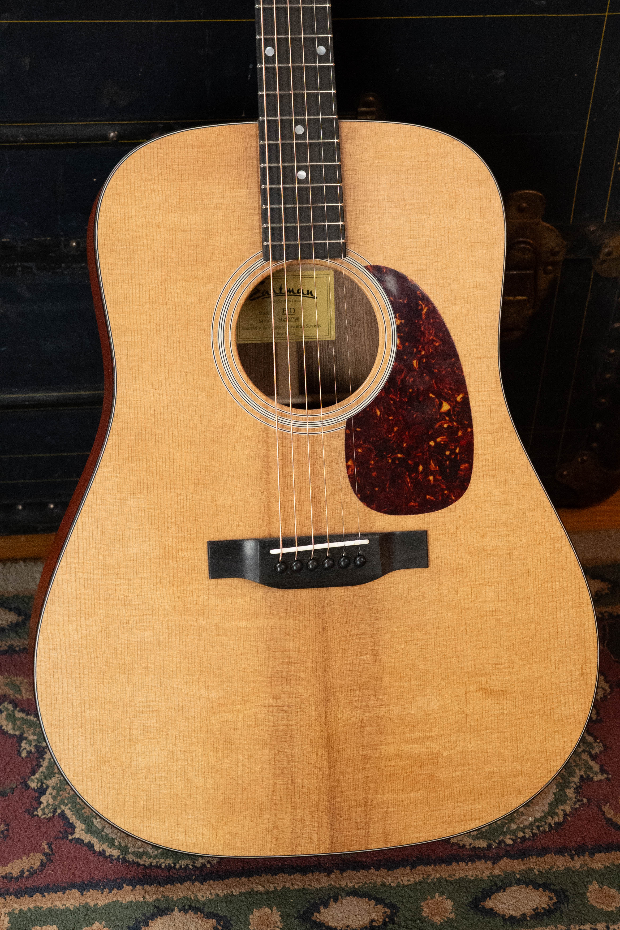 Eastman E1D Sitka/Sapele Dreadnought Acoustic Guitar #7790 - Image 2