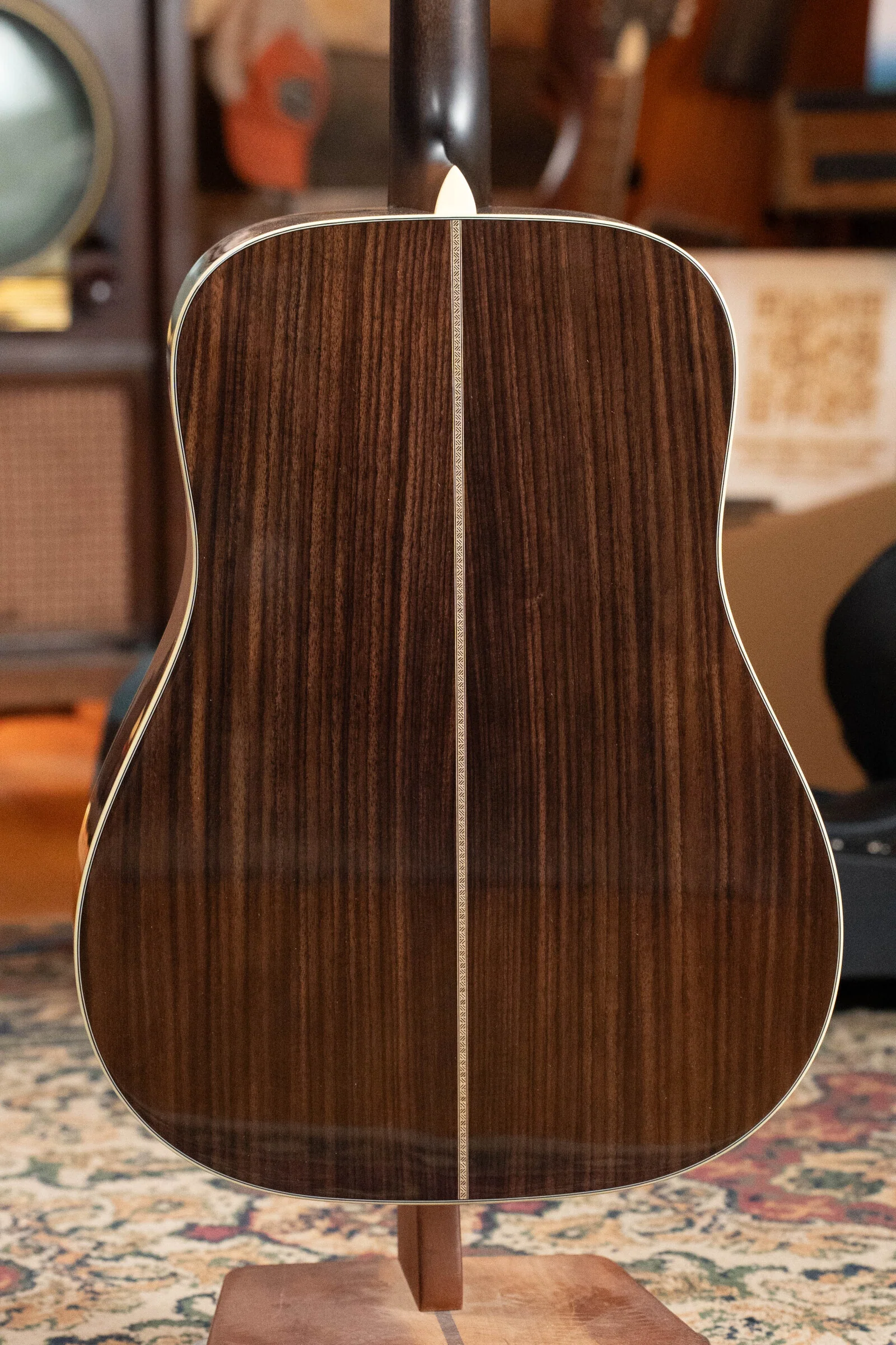 Eastman E20D-TC-SB Thermo-Cured Adirondack/Rosewood Dreadnought Acoustic Guitar #0258 - Image 10