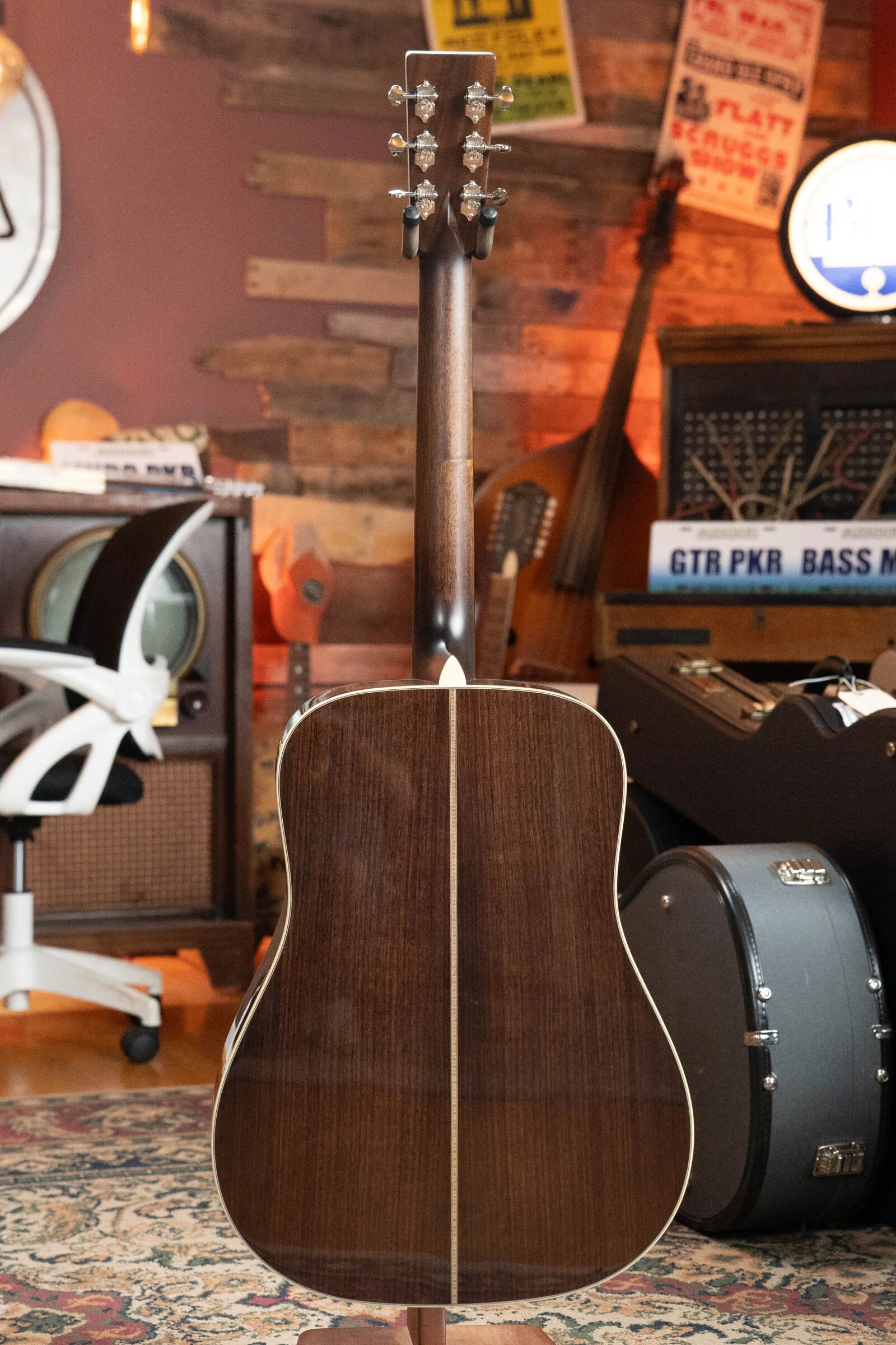 Eastman E20D-TC-SB Thermo-Cured Adirondack/Rosewood Dreadnought Acoustic Guitar #3490 - Image 8