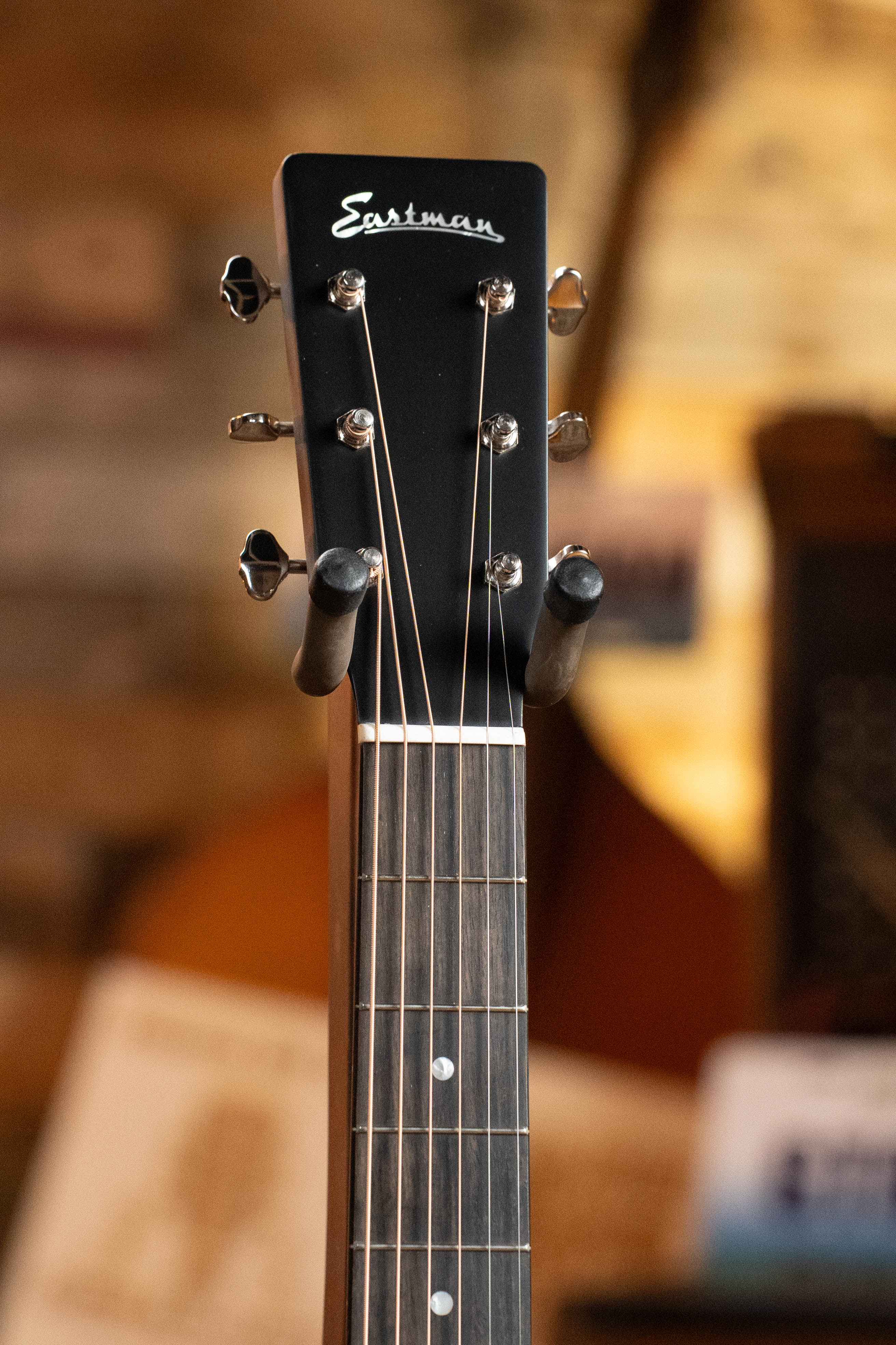 Eastman E3D-DLX Sitka/ Ovankol Dreadnought Acoustic Guitar #1117 - Image 8