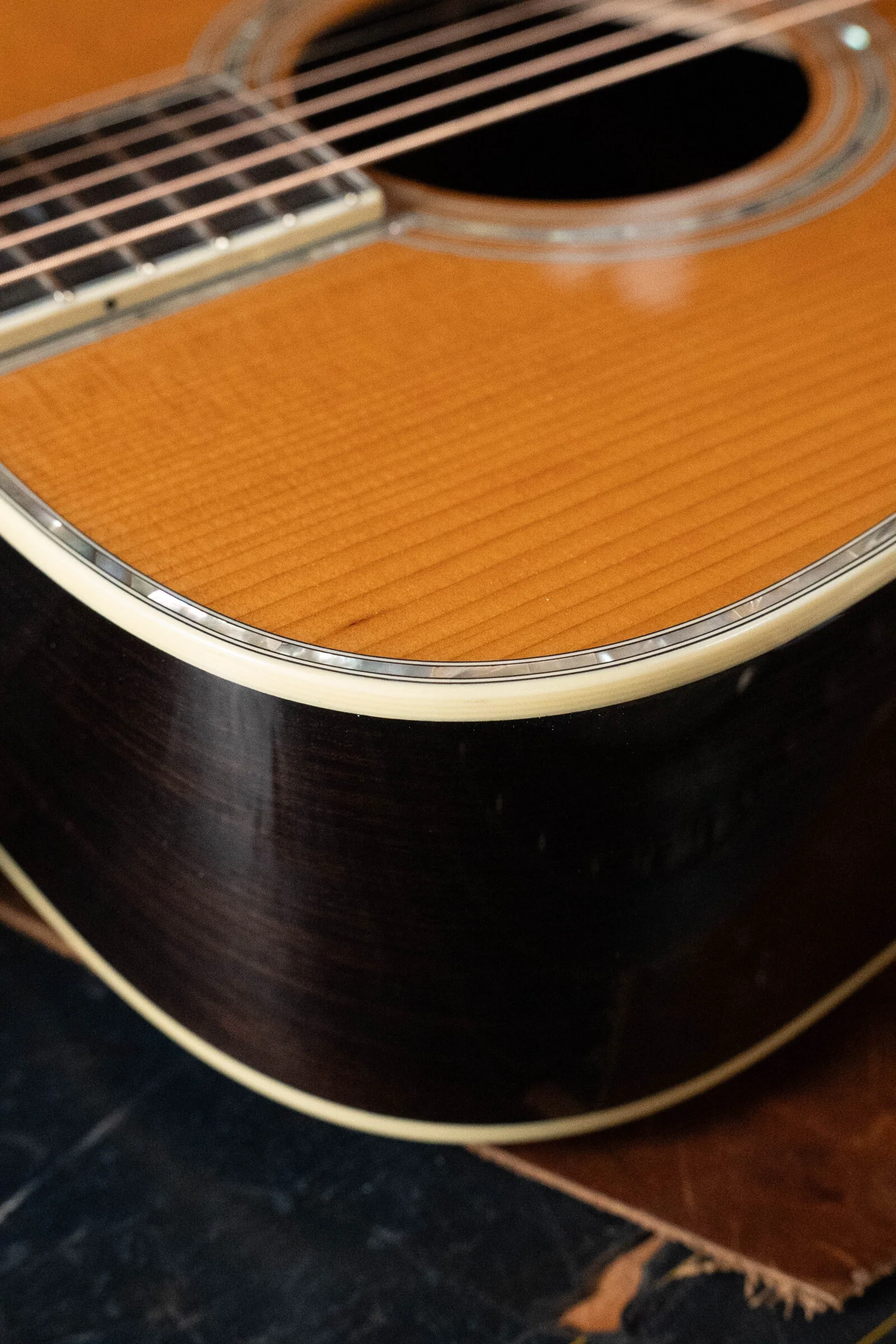 Eastman E40D-TC Thermo-cured AAA Grade Adirondack/Rosewood Dreadnought Acoustic Guitar #2163 - Image 14