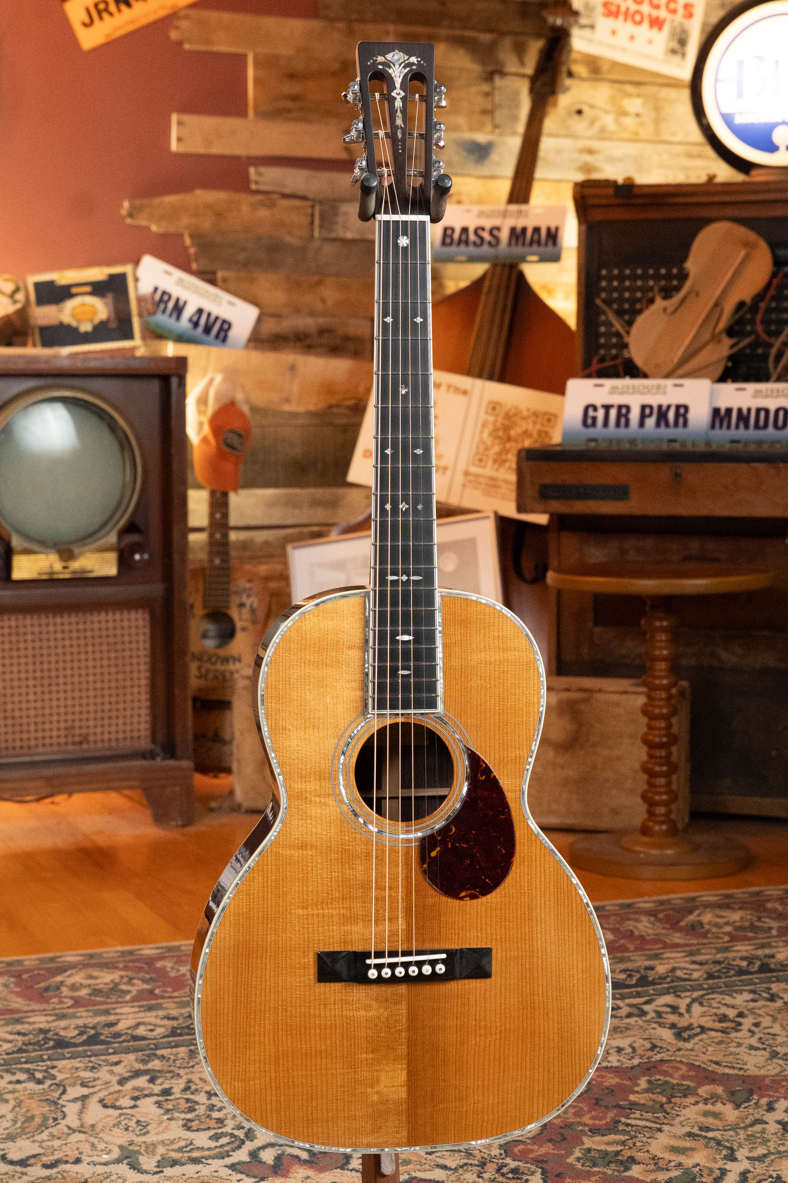 Eastman E40OO-TC AAA Grade Adirondack/Rosewood OO Acoustic Guitar #3460 - Image 6