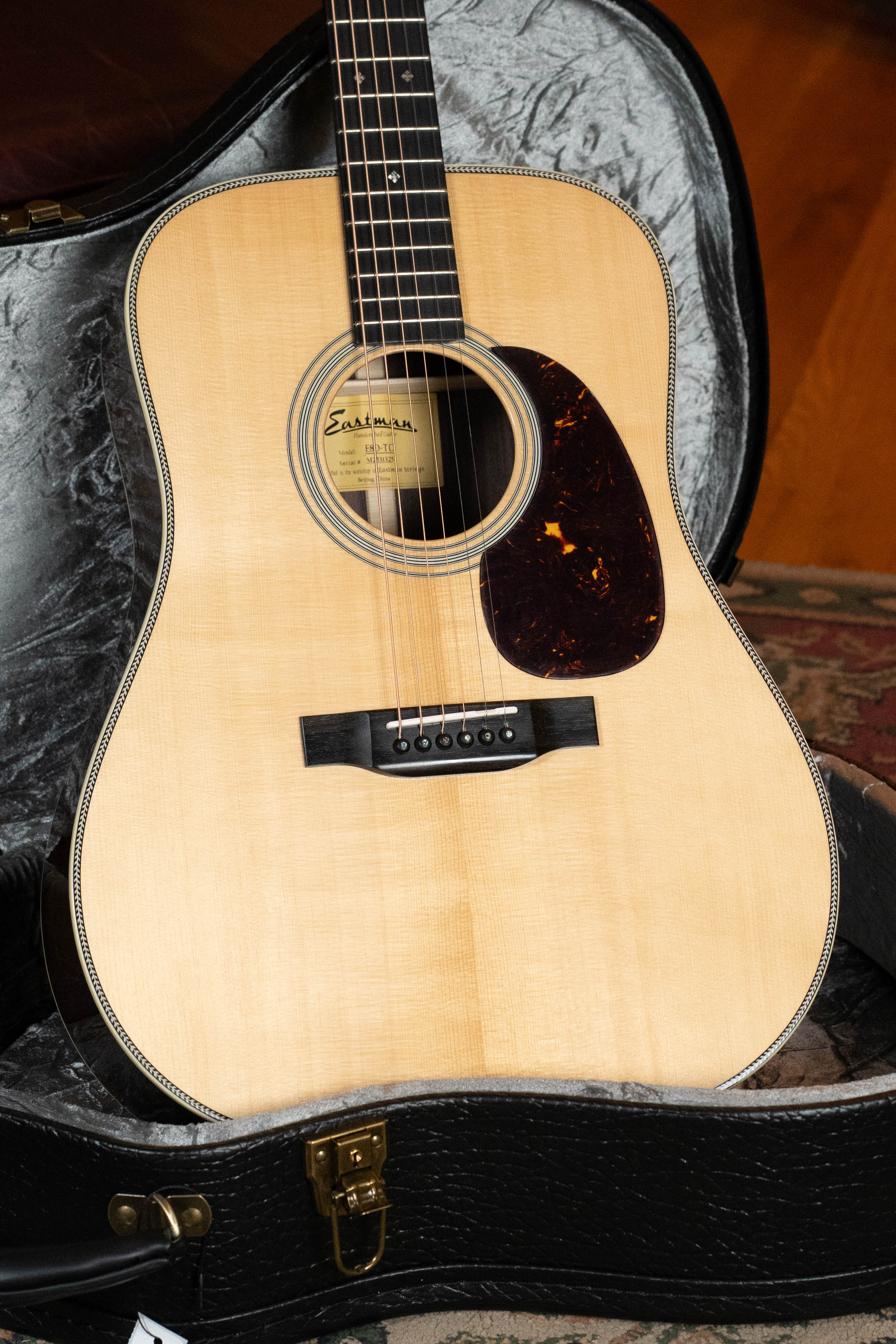 Eastman E8D-TC Thermo Cured Sitka/Rosewood Dreadnought Acoustic Guitar #1325 - Image 2