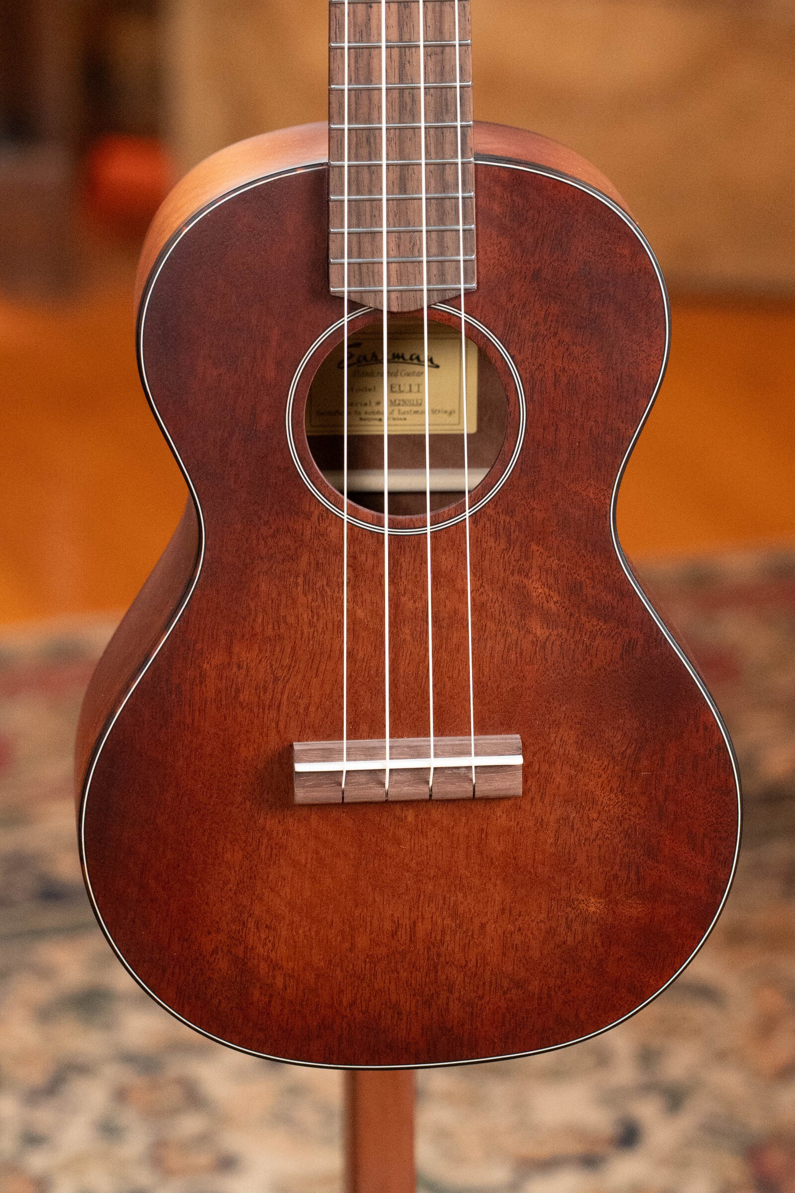 Eastman EU1-T All Mahogany Tenor Ukulele #1132 - Image 6
