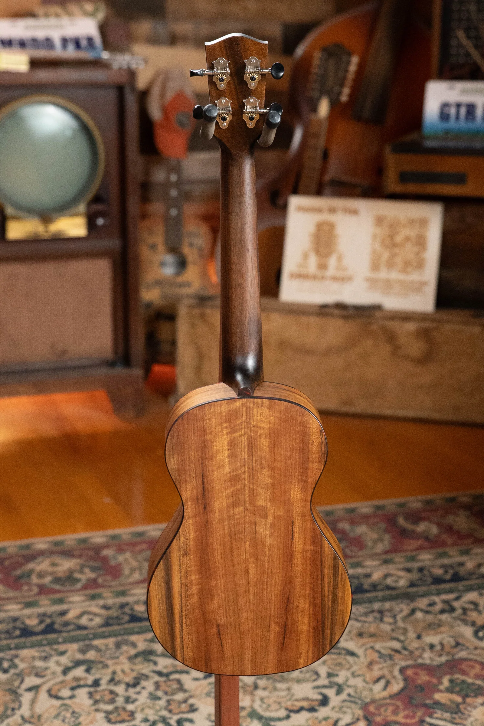 Eastman EU2-T Spruce/Ovangkol Tenor Ukulele #6777 - Image 8