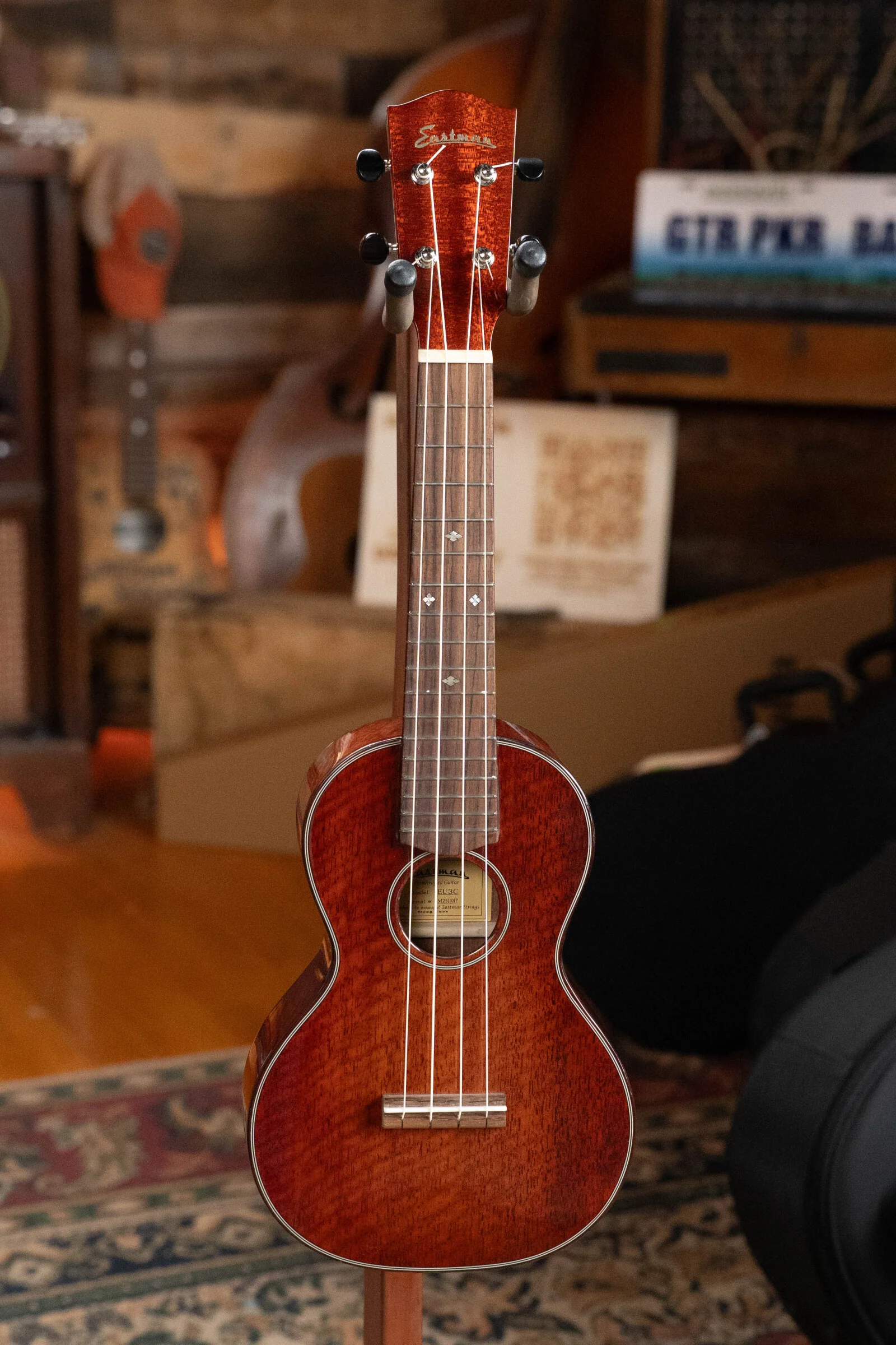 Eastman EU3-C All Mahogany Concert Ukulele #1017 - Image 5