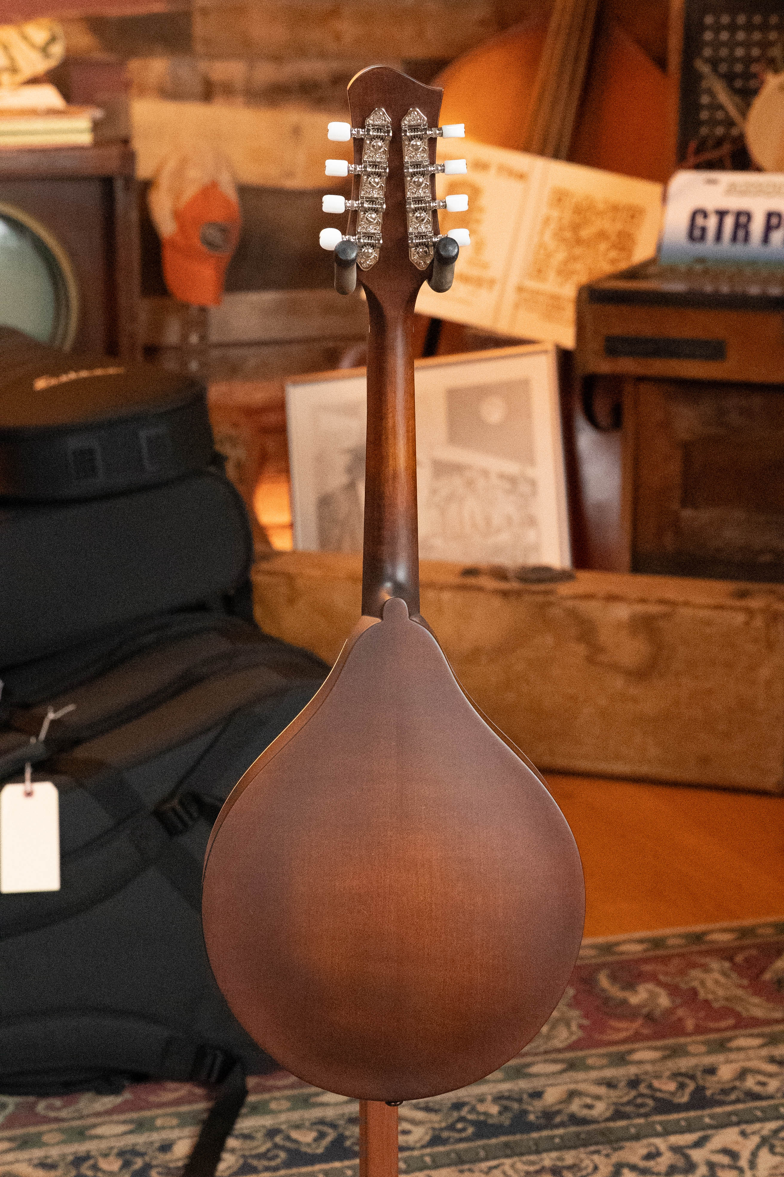 Eastman MD305 Spruce/Maple A-Style Hand-Carved Mandolin #3317 - Image 9