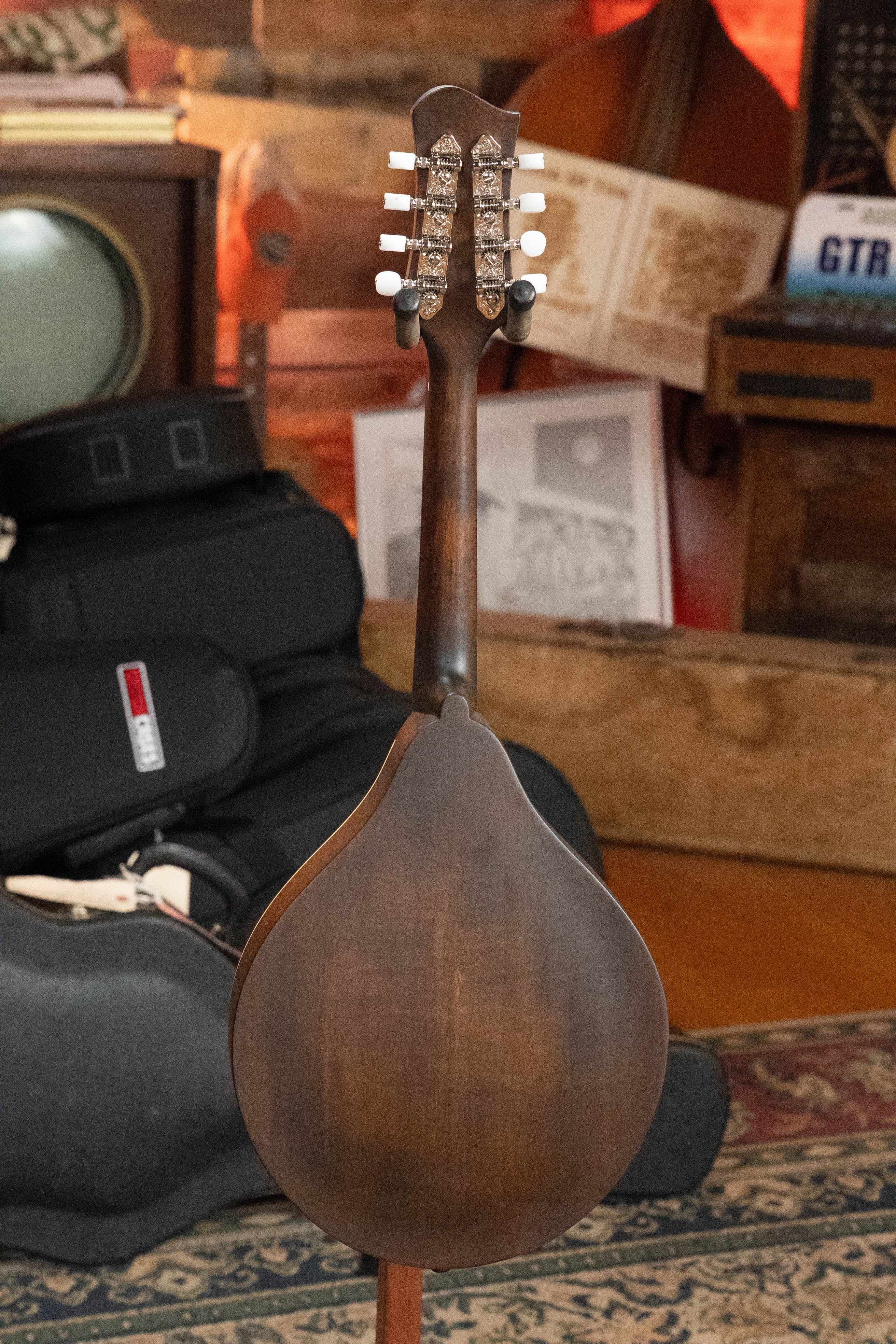 Eastman MD305 Spruce/Maple A-Style Hand-Carved Mandolin #3573 - Image 9