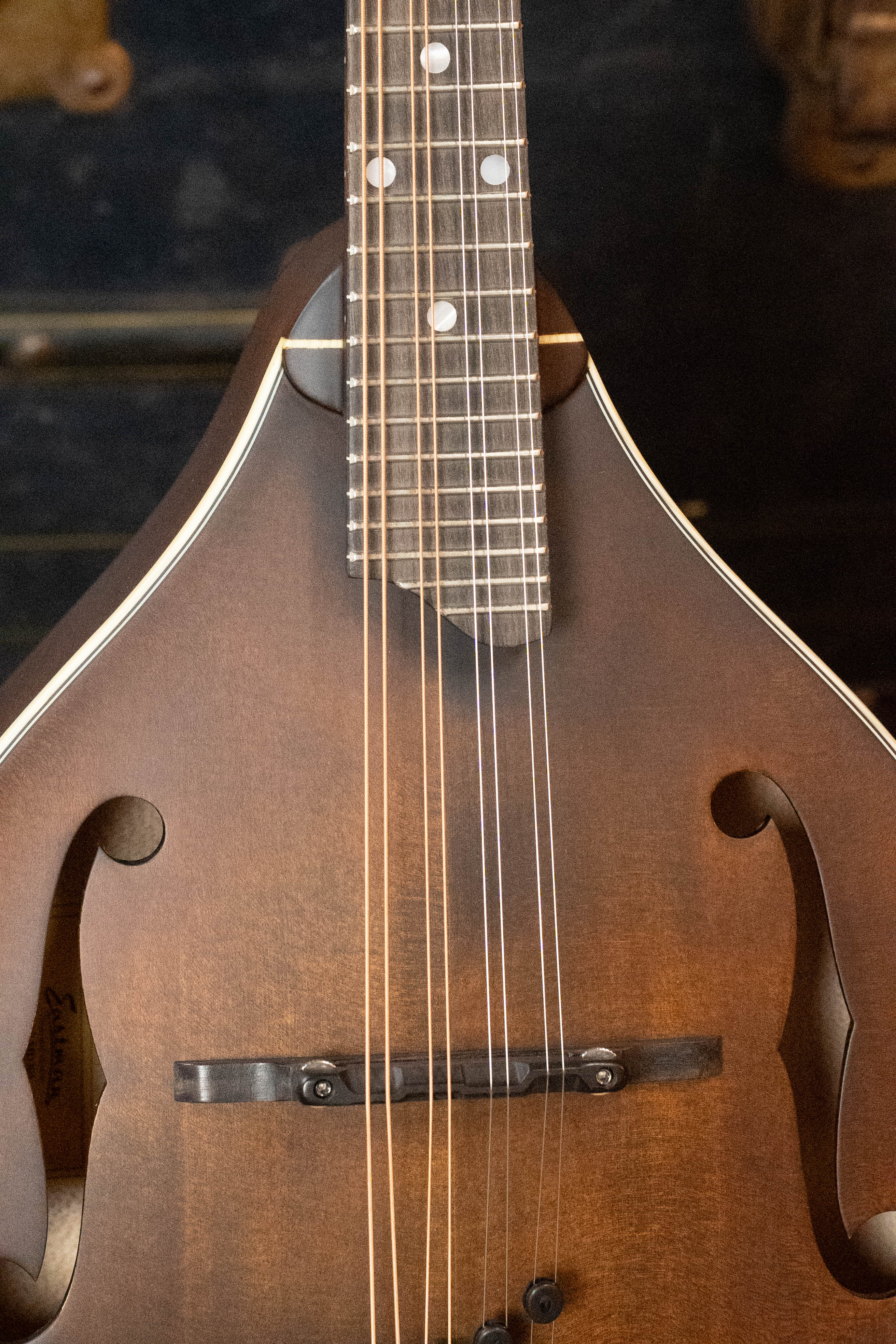 Eastman MD305 Spruce/Maple A-Style Hand-Carved Mandolin #3596 - Image 3
