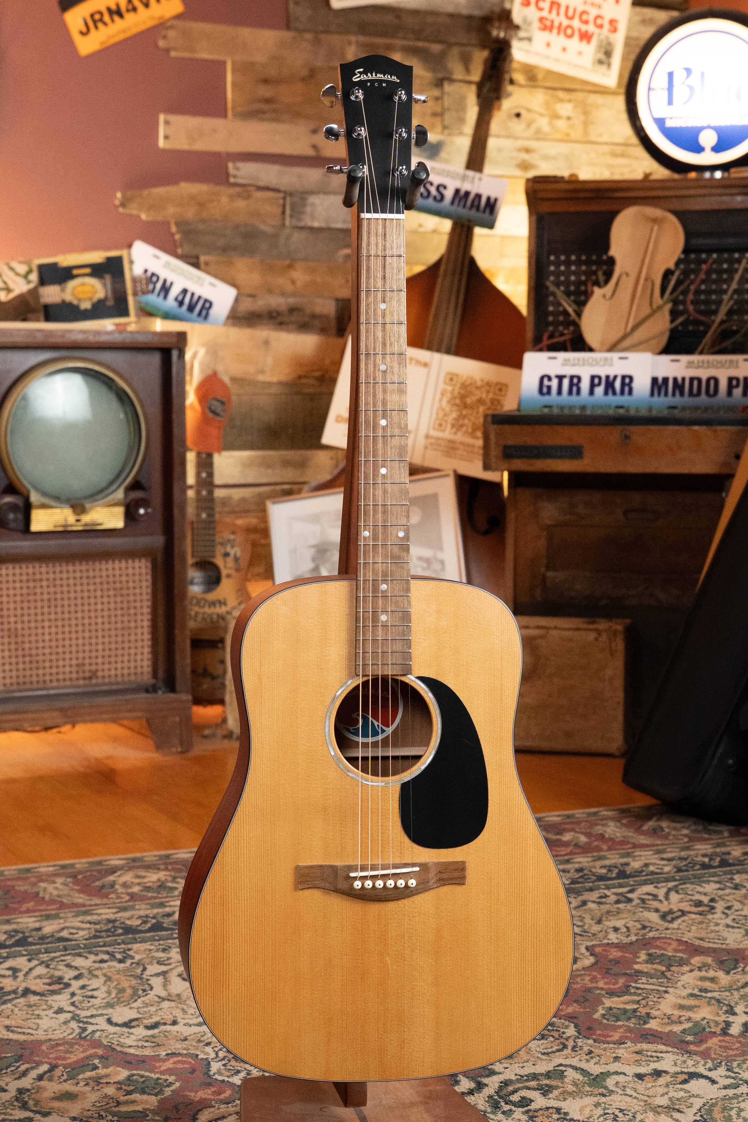 Eastman PCH1-D Solid Sitka/Laminated Sapele Dreadnought Acoustic Guitar #1361 - Image 6