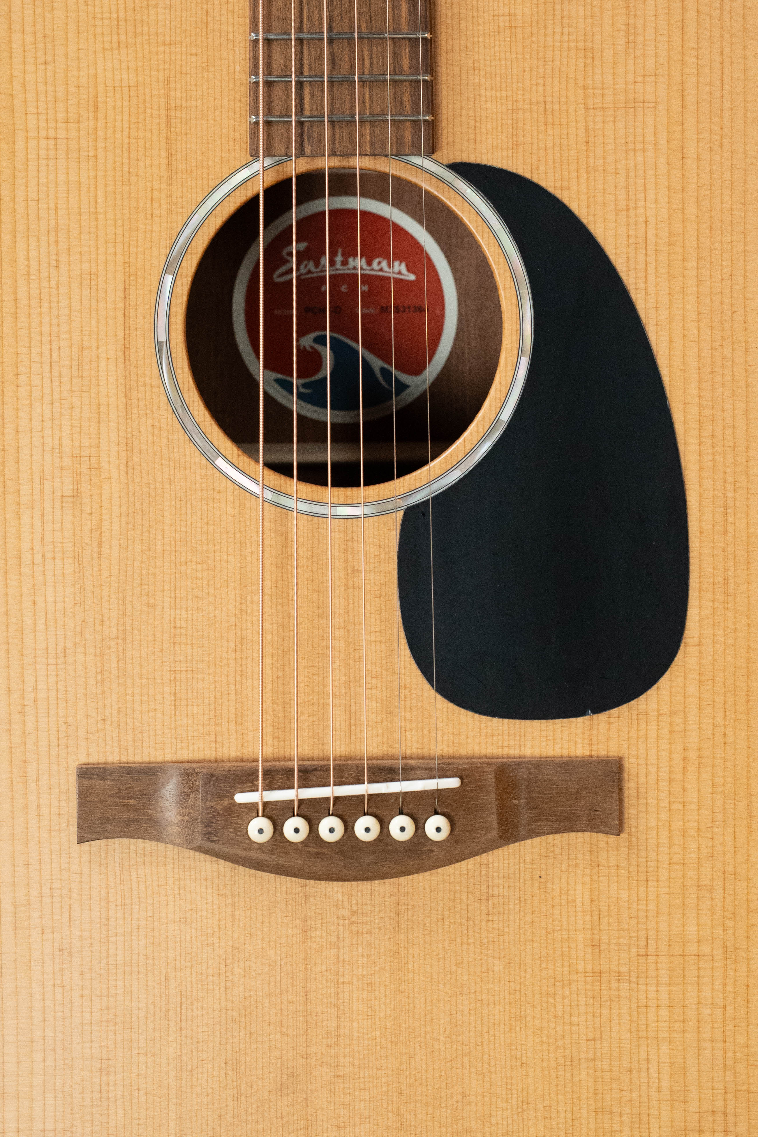 Eastman PCH1-D Solid Sitka/Laminated Sapele Dreadnought Acoustic Guitar #1364 - Image 3
