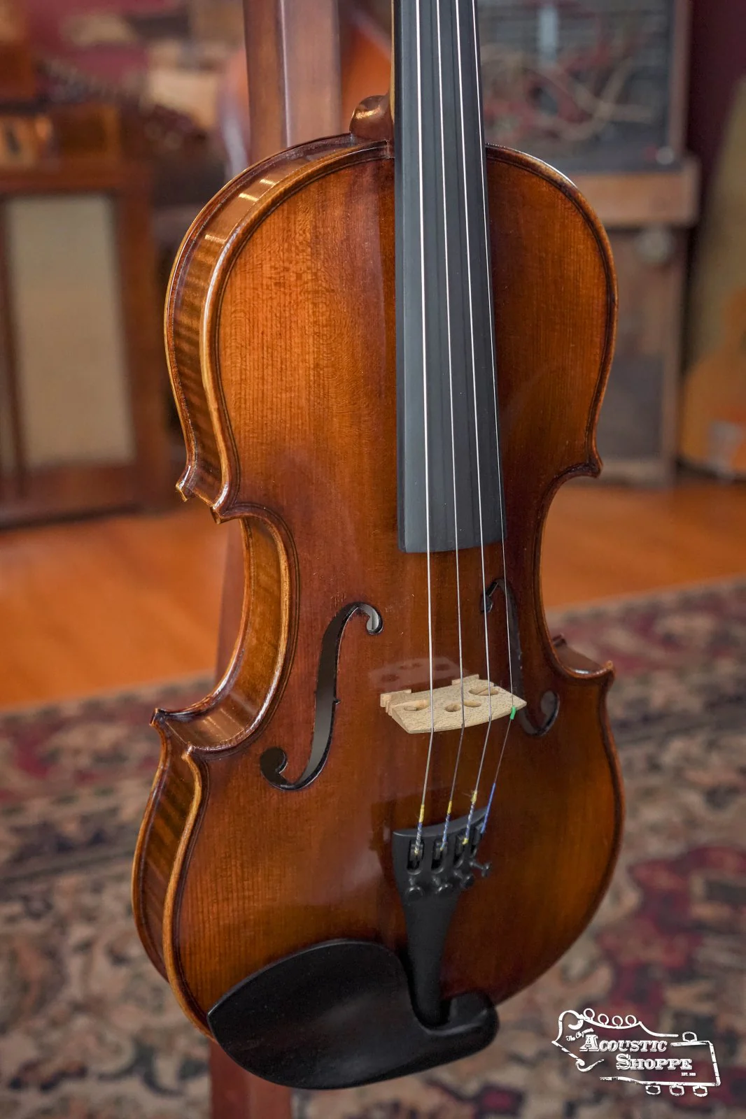 Eastman VLF2 Hand-Carved Pro Fiddle / Violin Outfit #7235 - Image 7