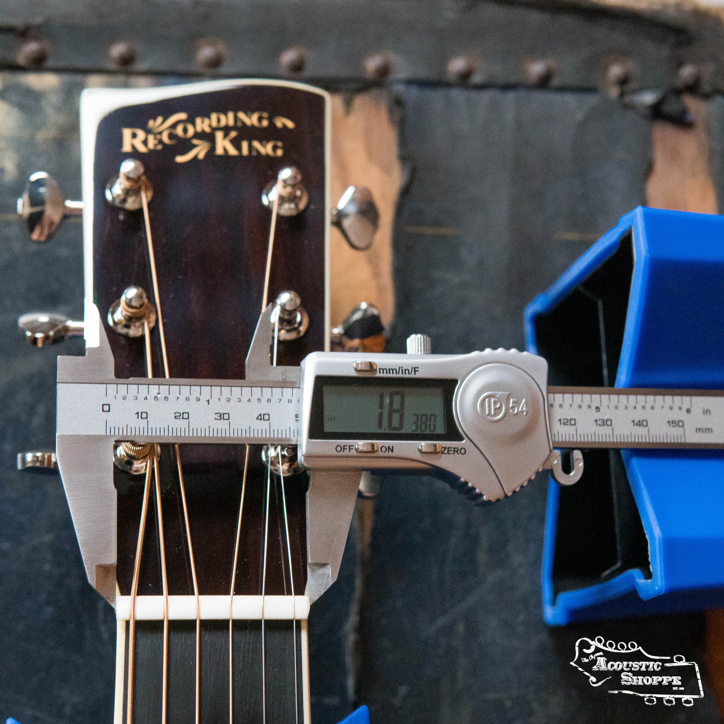 *Floor Model* Recording King RP-342 Adirondack/Rosewood Tonewood Reserve Elite 0 #0292 - Image 11