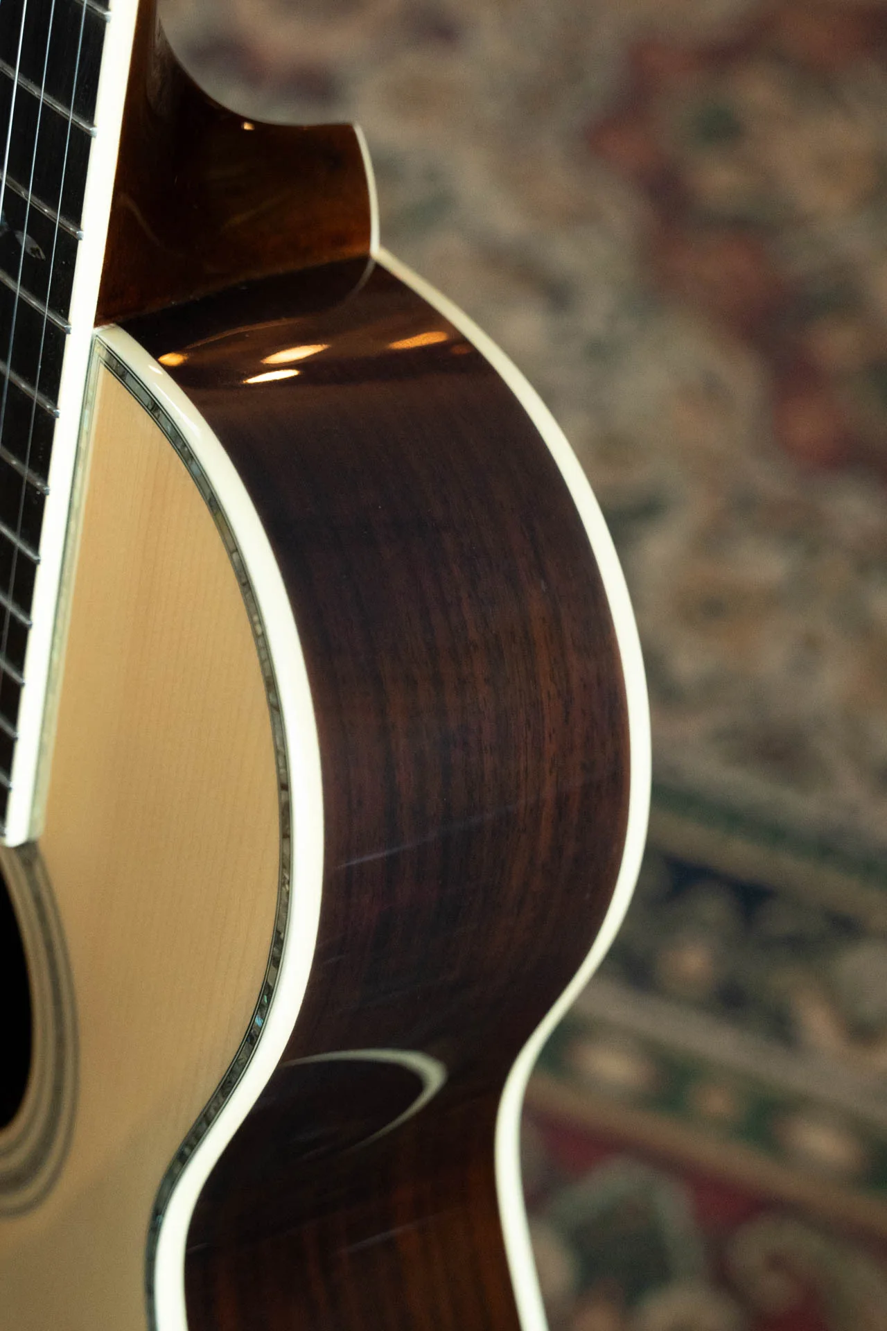 *Floor Model* Recording King RP-342 Adirondack/Rosewood Tonewood Reserve Elite 0 #0292 - Image 12