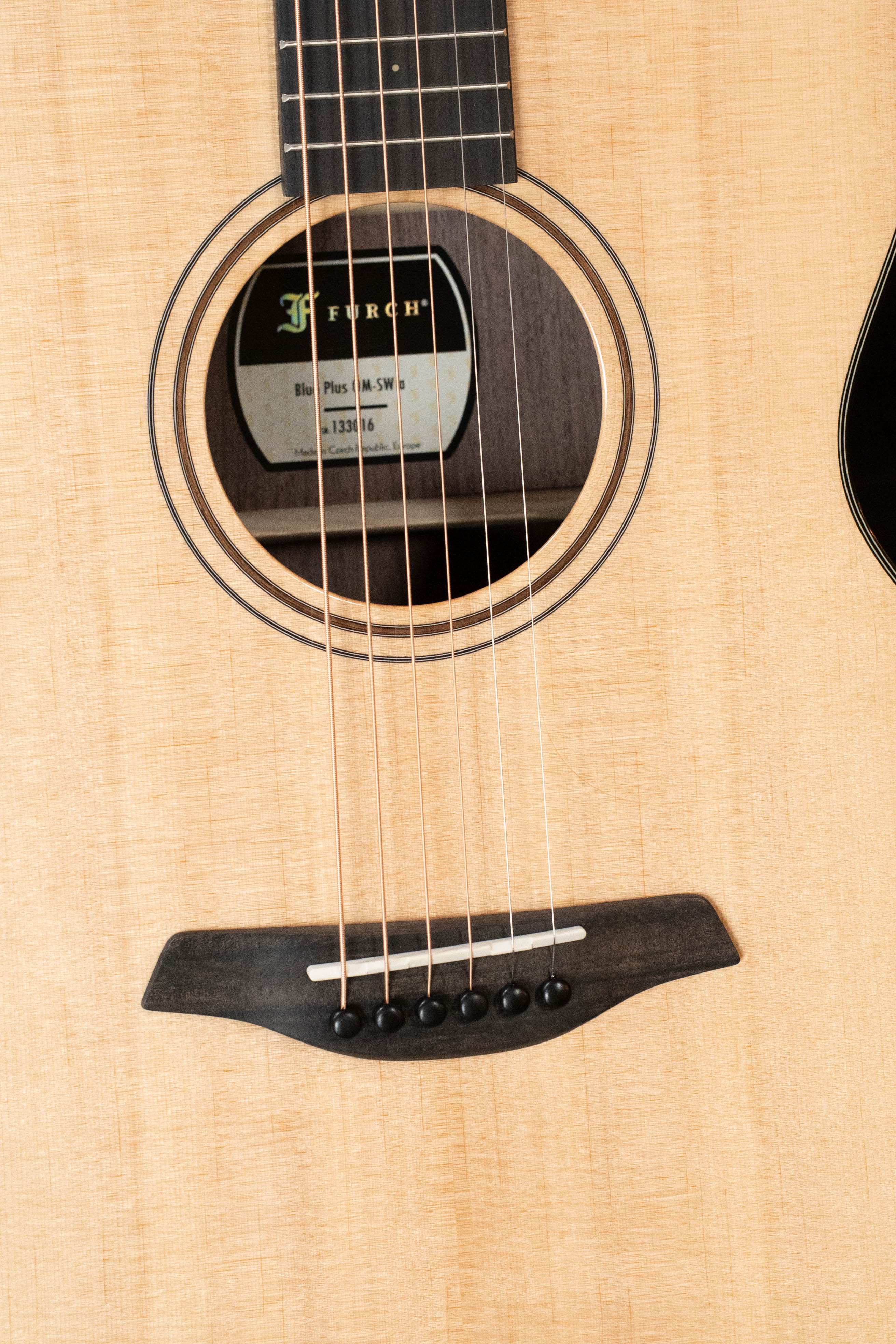 Furch Blue Plus Orchestra Model Guitar Spruce/Walnut Grand Auditorium Cutaway Acoustic Guitar #3016 - Image 3