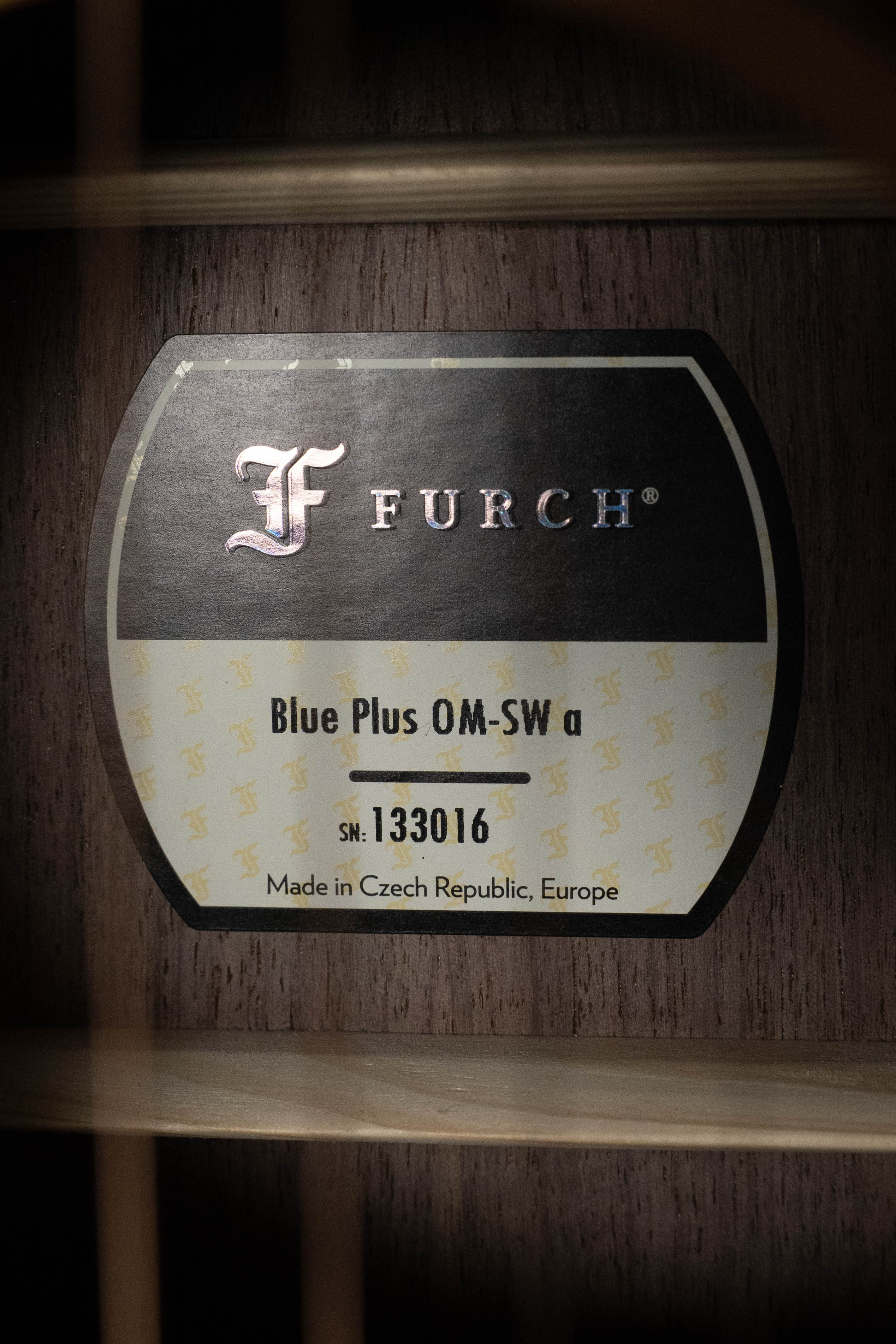 Furch Blue Plus Orchestra Model Guitar Spruce/Walnut Grand Auditorium Cutaway Acoustic Guitar #3016 - Image 4