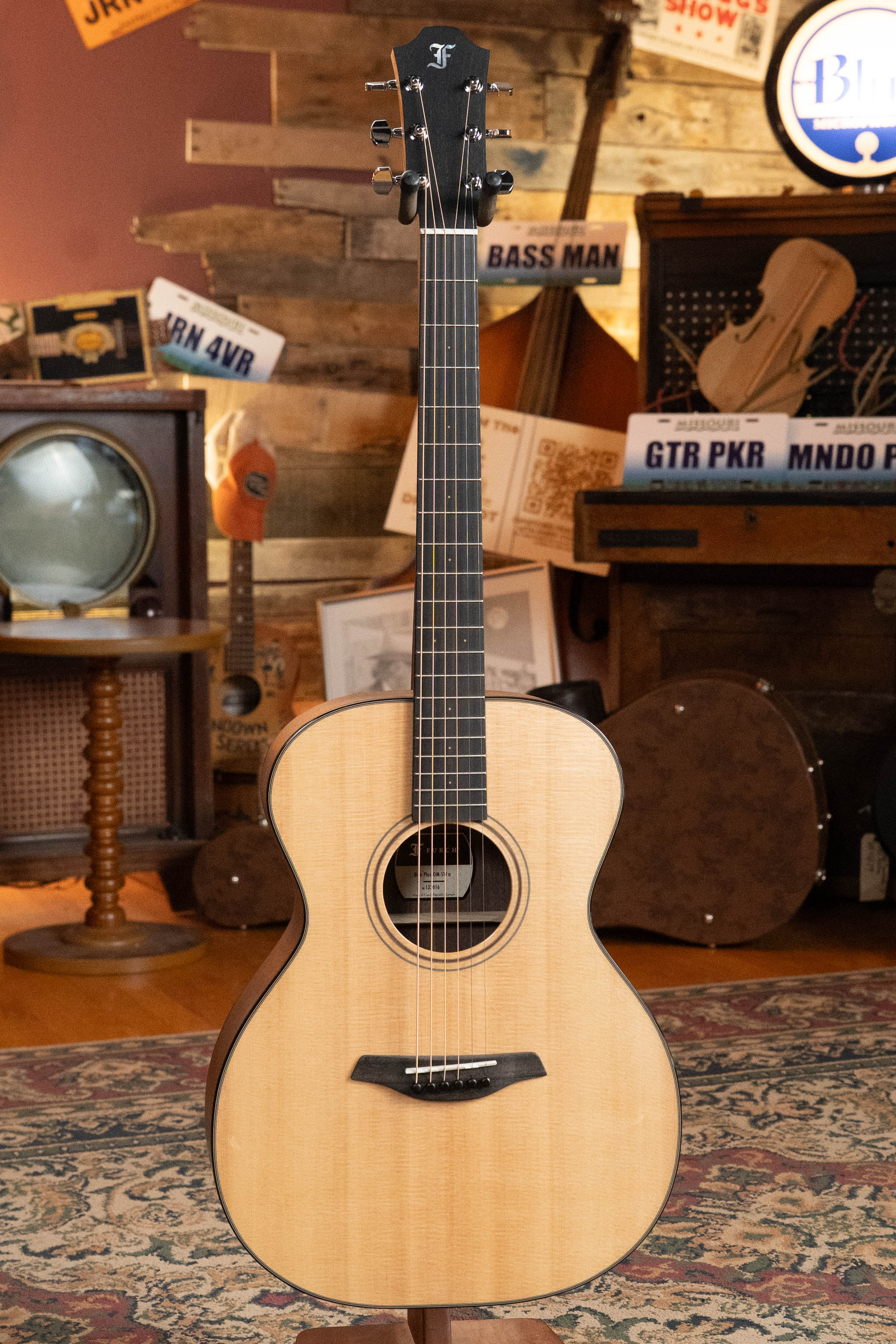 Furch Blue Plus Orchestra Model Guitar Spruce/Walnut Grand Auditorium Cutaway Acoustic Guitar #3016 - Image 6