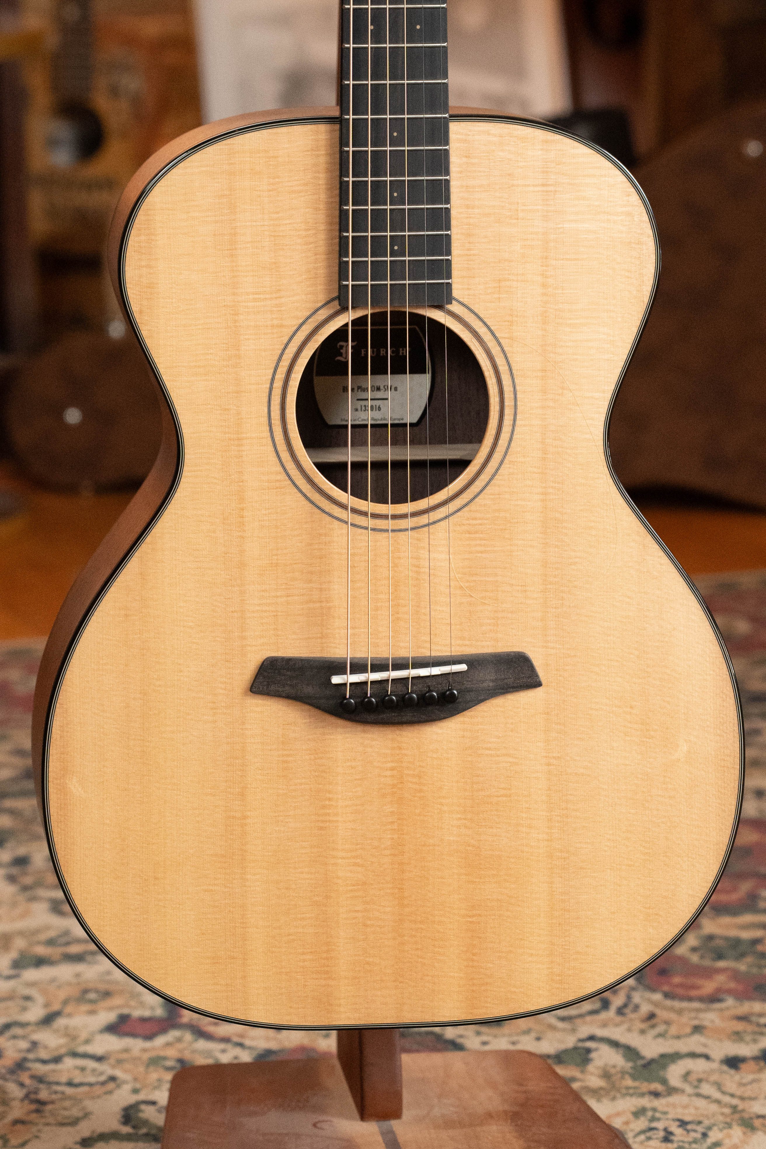 Furch Blue Plus Orchestra Model Guitar Spruce/Walnut Grand Auditorium Cutaway Acoustic Guitar #3016 - Image 7