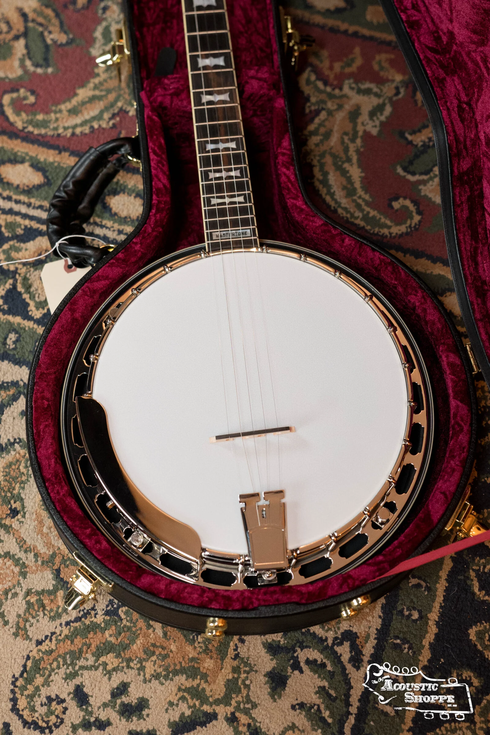 Gold Tone OB-2 Bowtie Mastertone Vintage Sunburst 5-String Resonator Banjo #0618 - Image 15