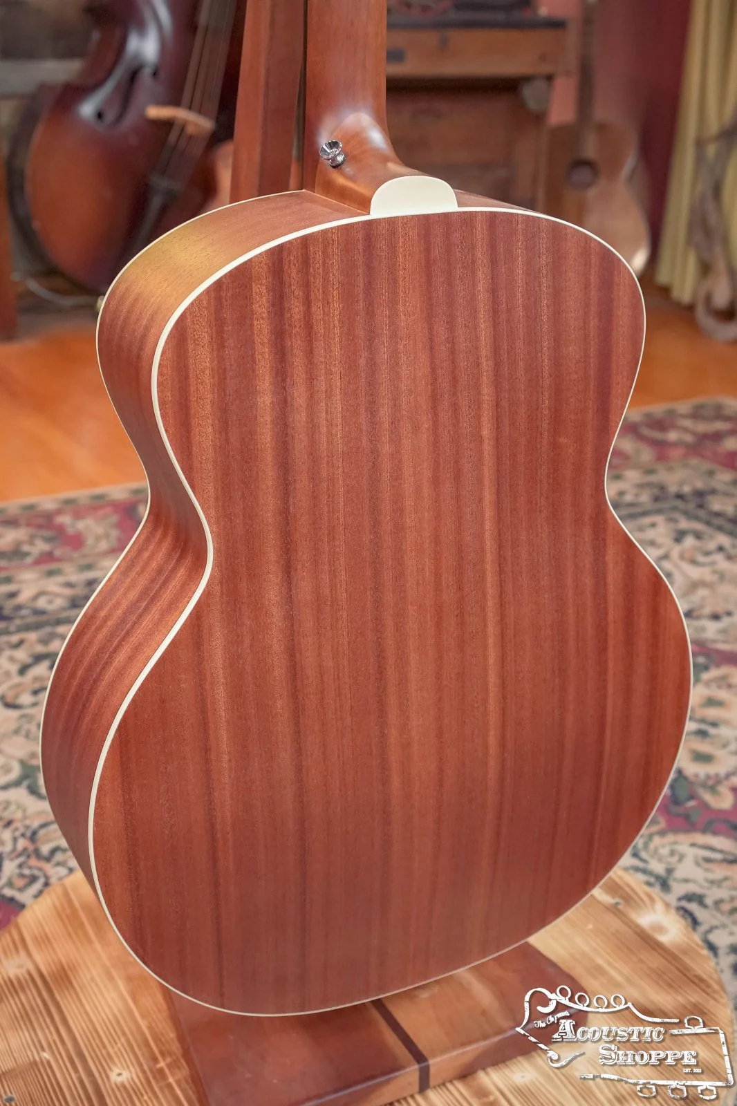 Guild F-240E Sitka/Mahogany Jumbo Natural Top Acoustic Guitar w/ Fishman Pickup #4694 - Image 8