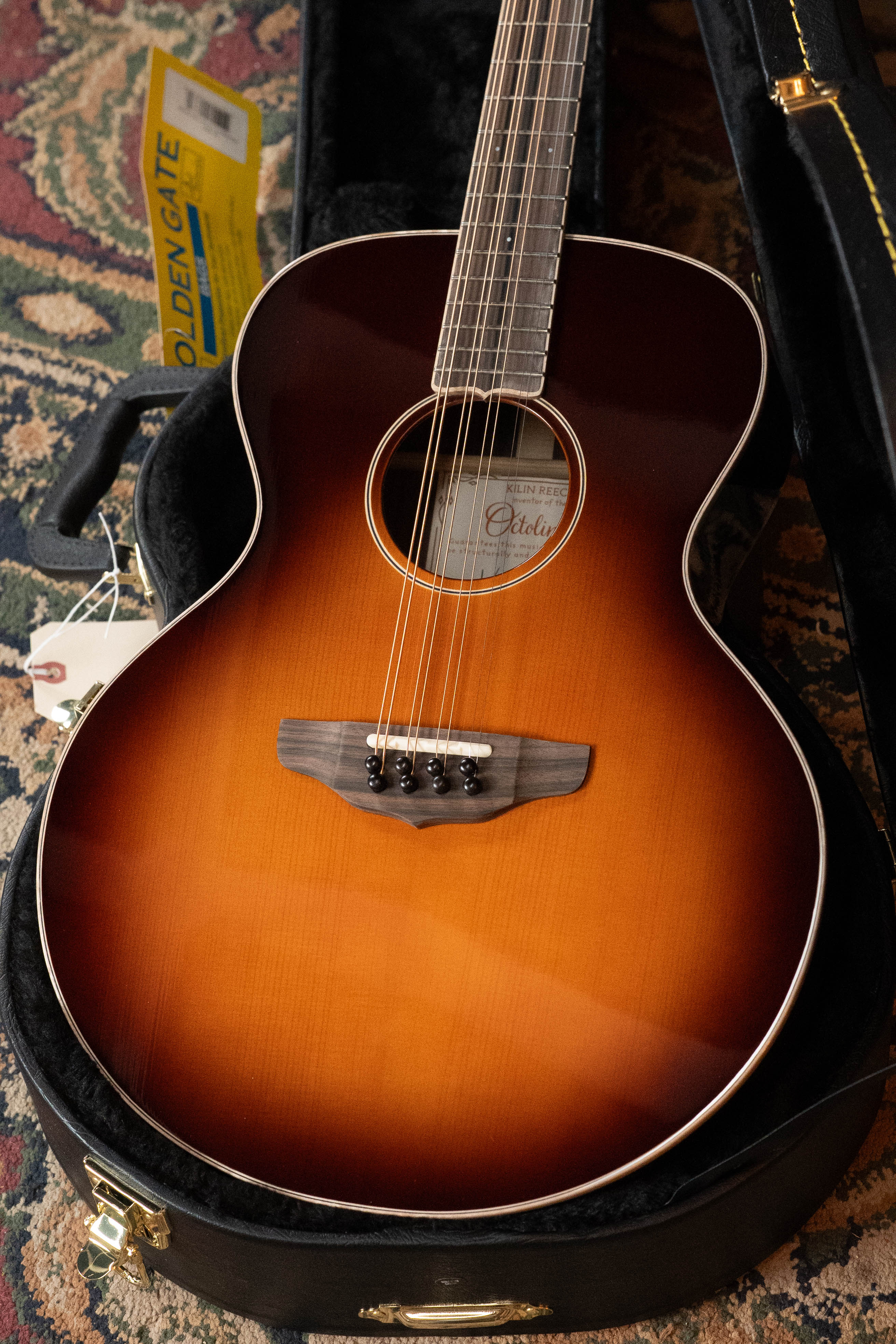 KR Strings S Deluxe Spruce/Rosewood Sunburst Octolindo - Image 2