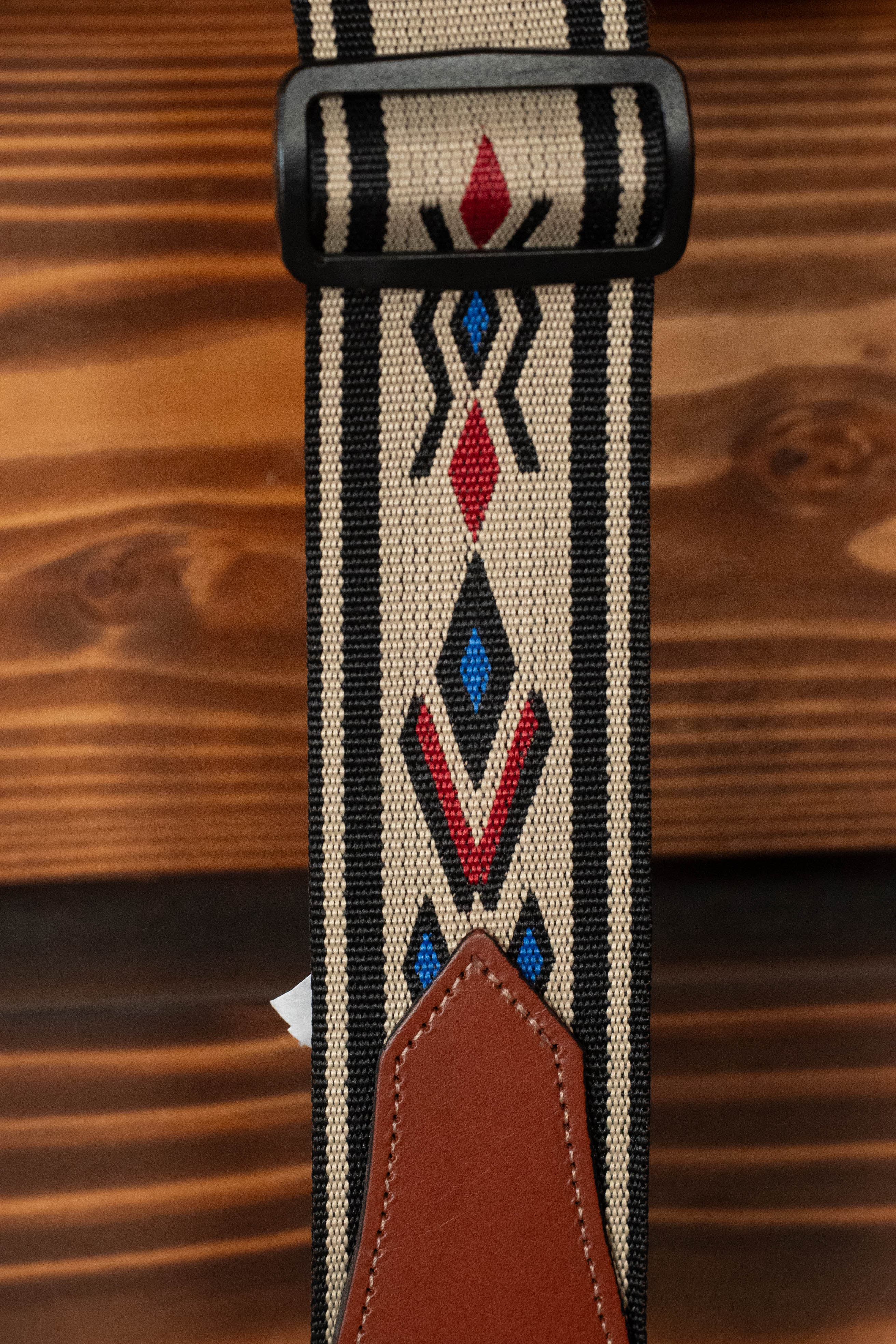 Levy's Tribal Rhythms Series 2" Blue Diamond Guitar Strap - Image 4