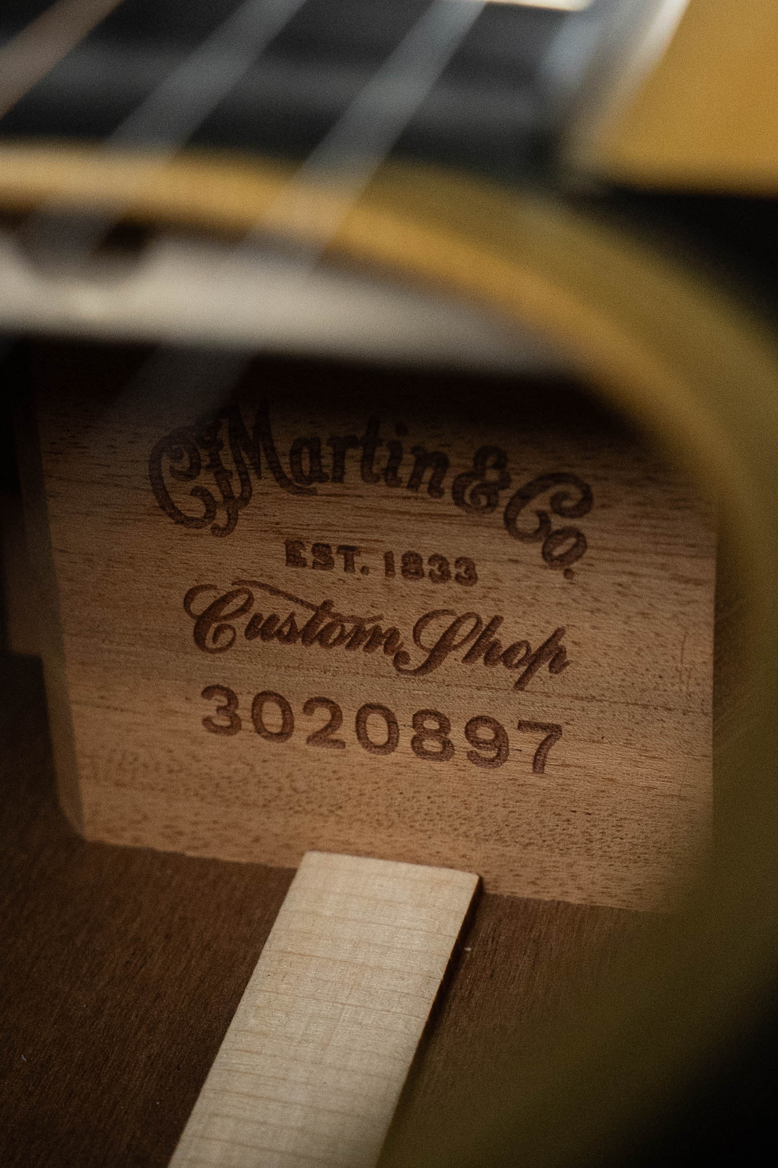 Martin Custom Shop Adirondack/Sinker Mahogany Custom "D-18" Dreadnought Acoustic Guitar #0897 - Image 4