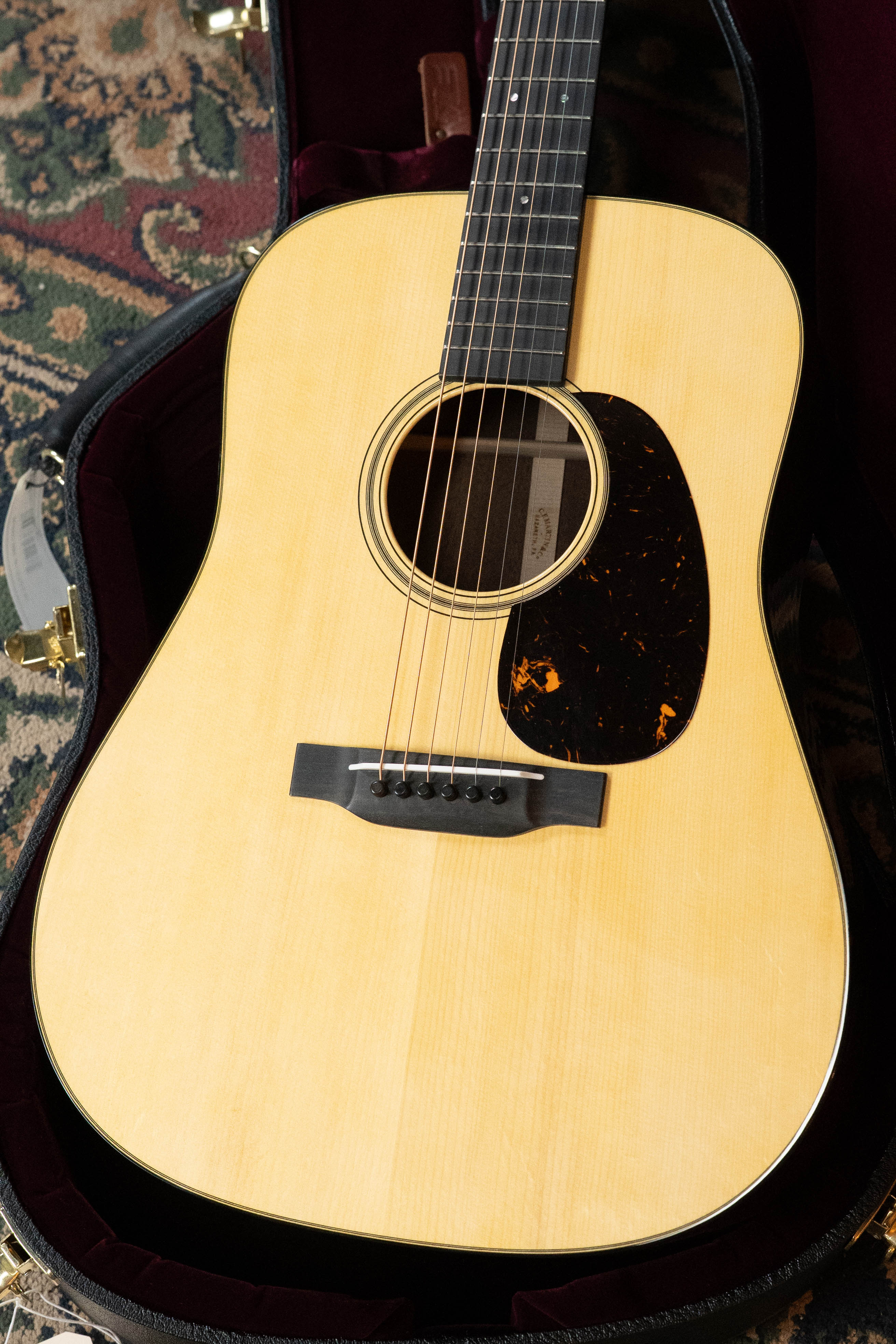 Martin Custom Shop Adirondack/Sinker Mahogany Custom "D-18" Dreadnought Acoustic Guitar #6903 - Image 2