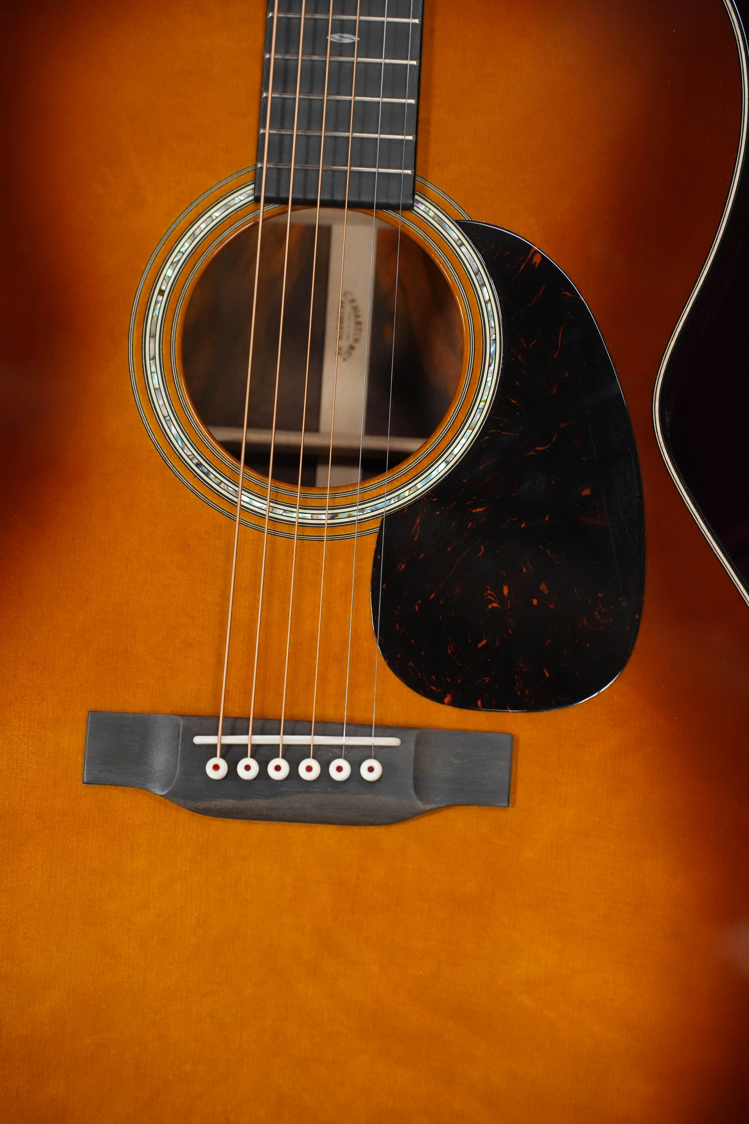 Martin Custom Shop Spruce/Cocobolo Grand Auditorium Acoustic Guitar #5391 - Image 3