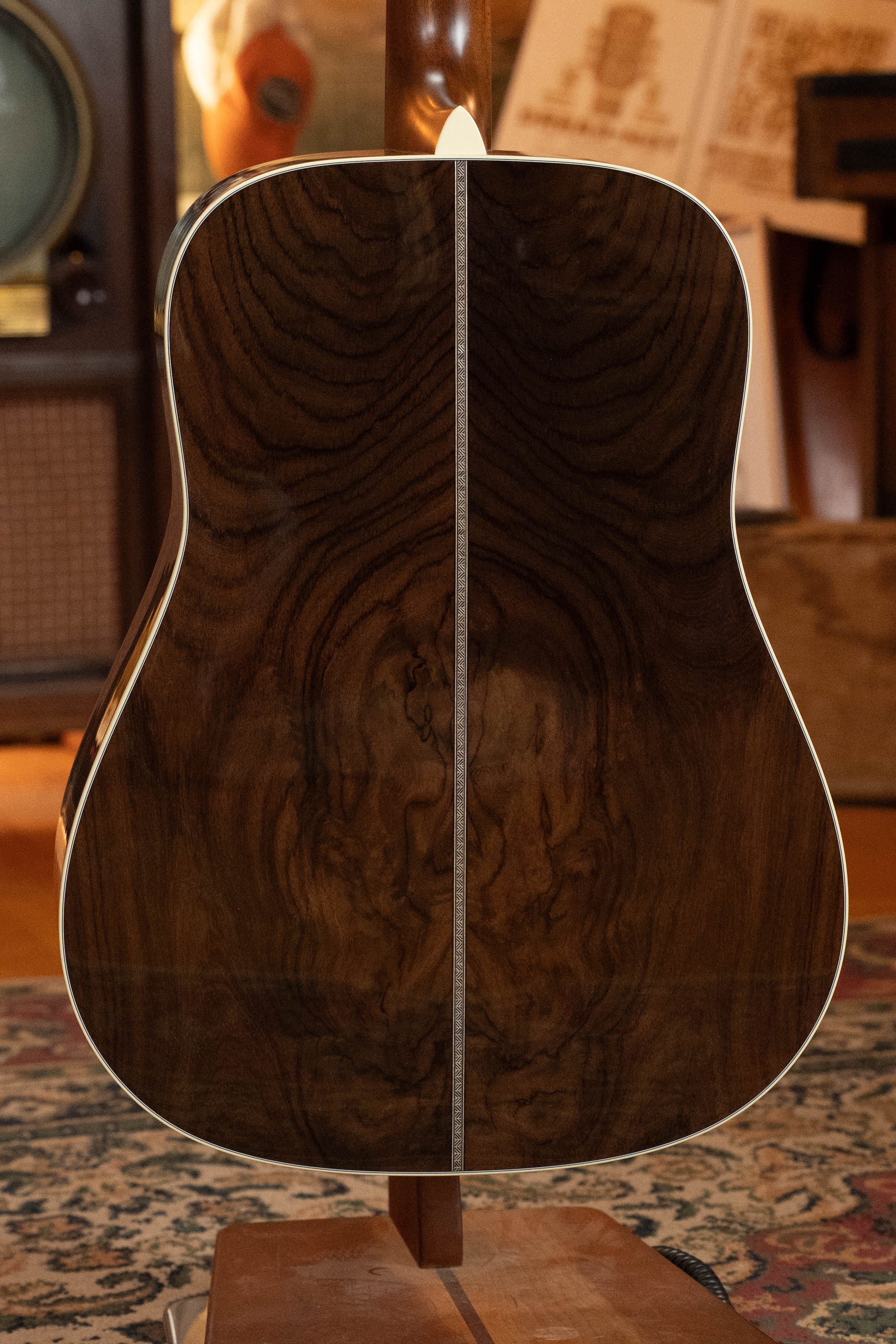 Martin Custom Shop HD-28 Style Spruce/Wild Grain Rosewood Custom "D" Dreadnought Acoustic Guitar #7410 - Image 10
