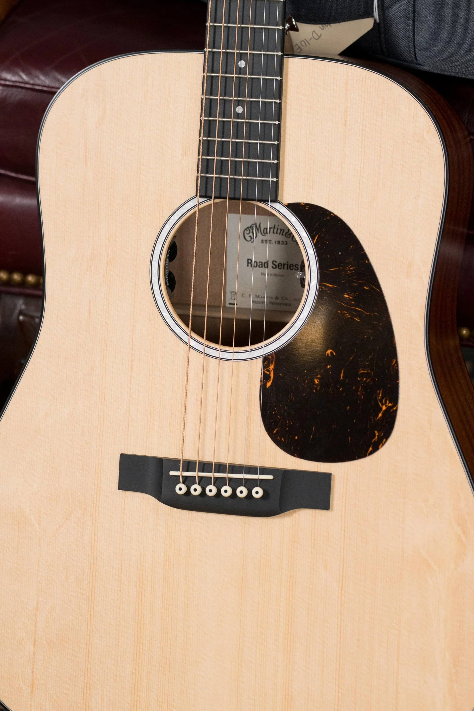 (Shop Worn)Martin D-10E Sitka/Sapele Dreadnought Guitar w/Martin E-1 Pickup #6878 - Image 2