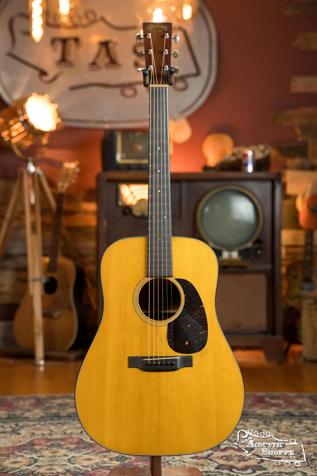 Martin D-18 Aged Authentic 1937 VTS Adirondack/Mahogany Dreadnought Guitar #6290 - Image 3