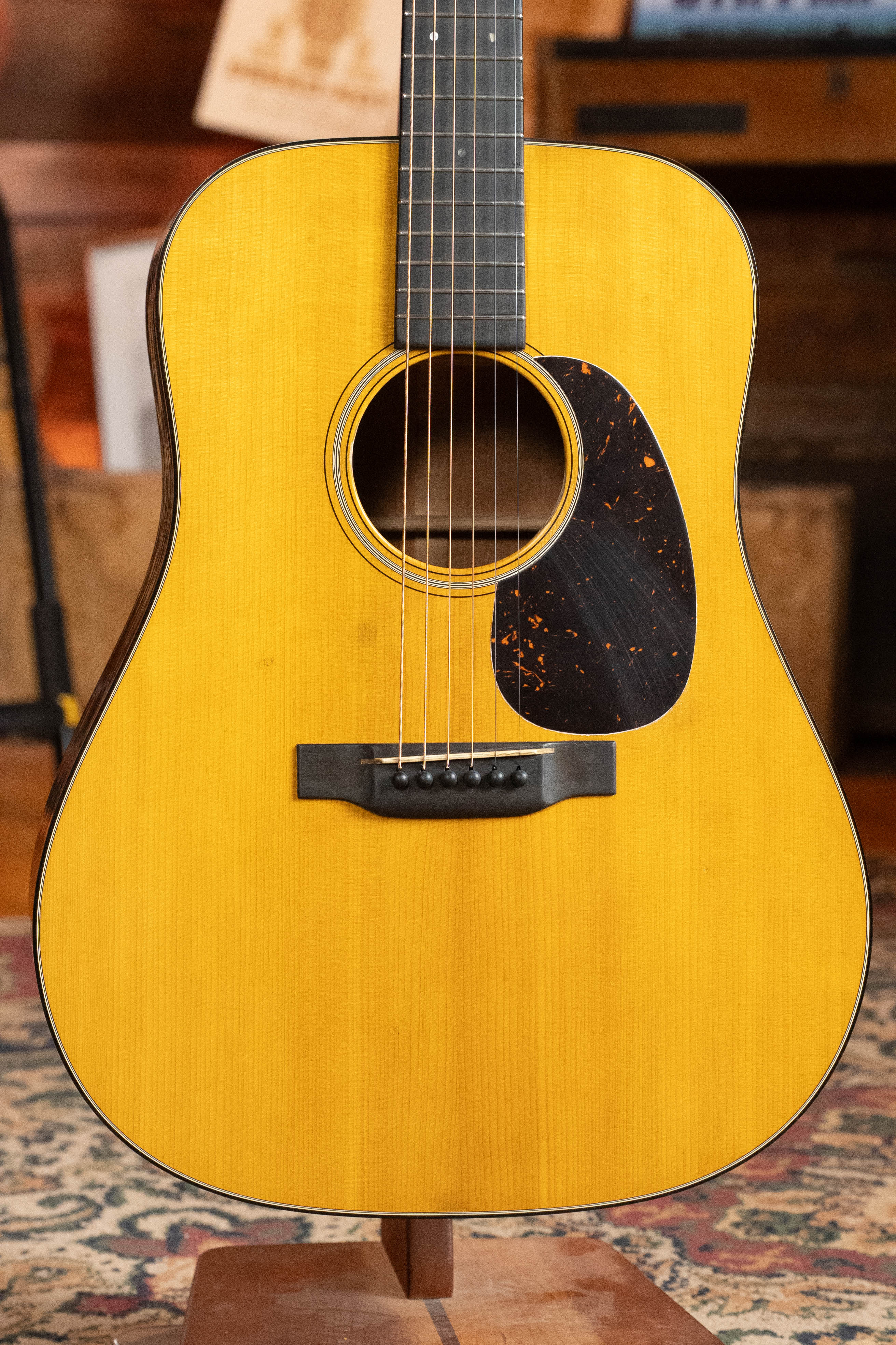 Martin D-18 Aged Authentic 1937 VTS Adirondack/Mahogany Dreadnought Guitar #9881 - Image 9