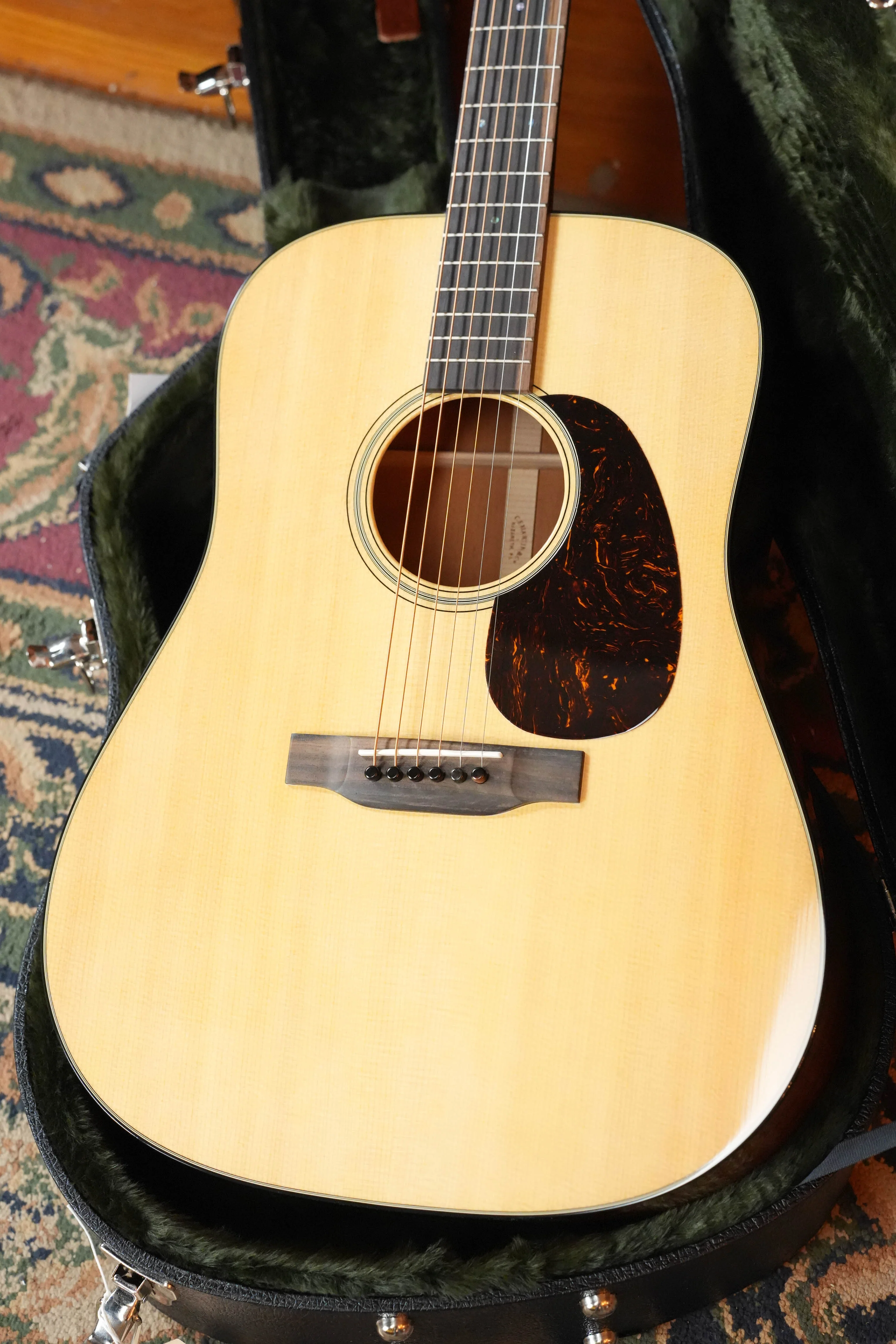 Martin D-18 Spruce/Mahogany Gloss Finish Dreadnought Acoustic Guitar #5420 - Image 2