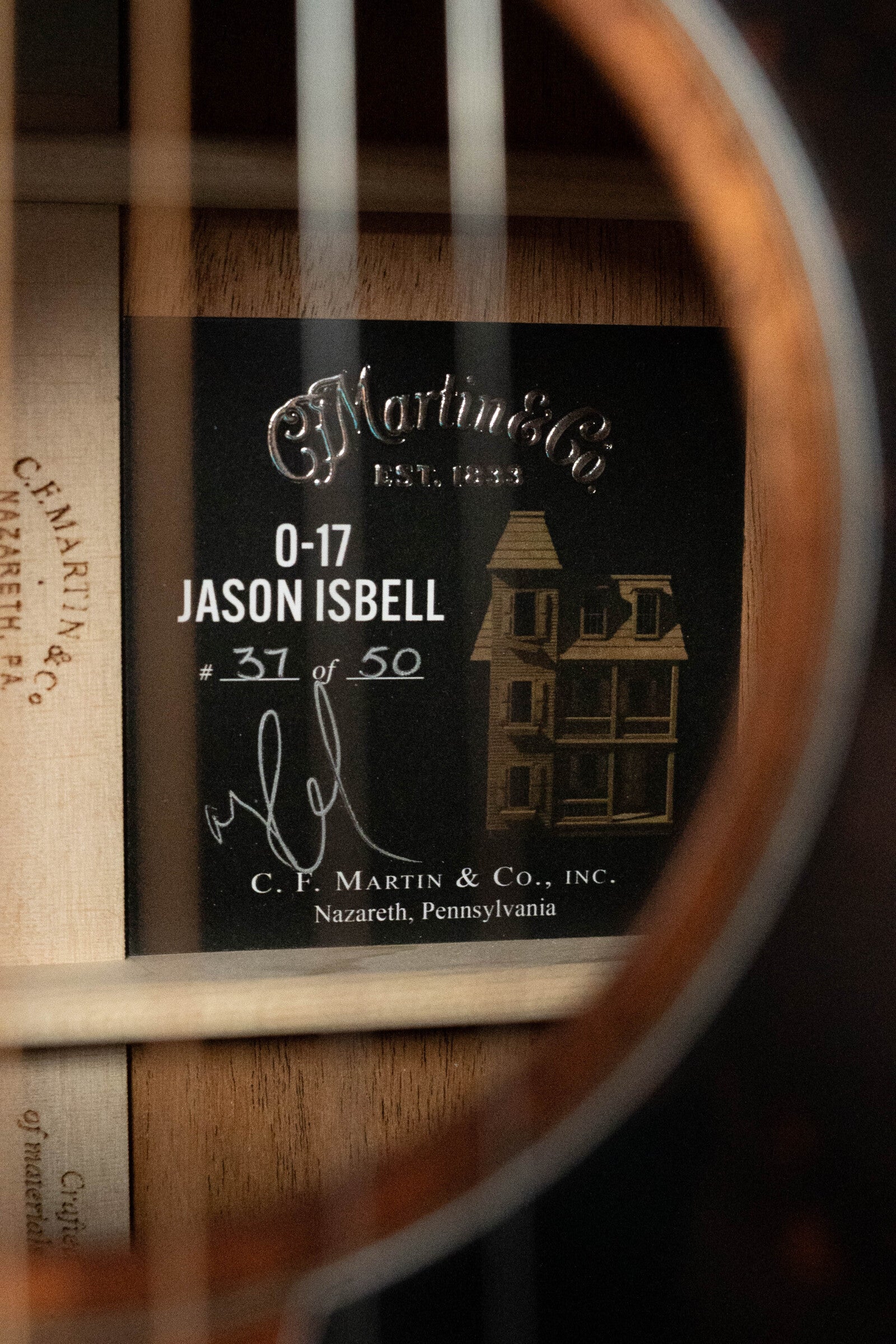 Martin O-17 Jason Isbell All Sinker Mahogany Single O Acoustic Guitar #4205 - Image 5
