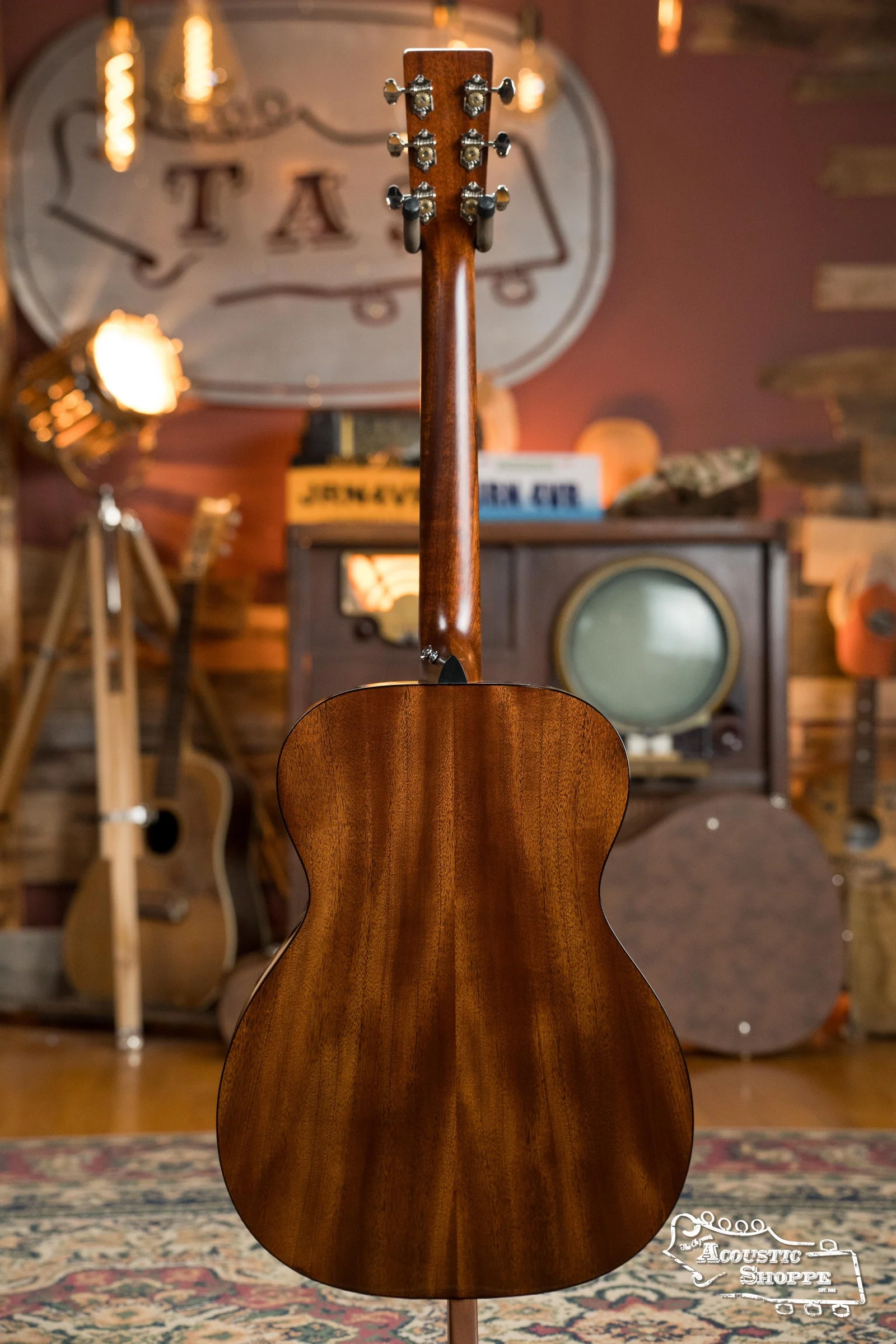 Martin OOOE Retro Plus Torrefied Spruce/Mahogany OOO Guitar w/Martin Electronics #2988 - Image 8