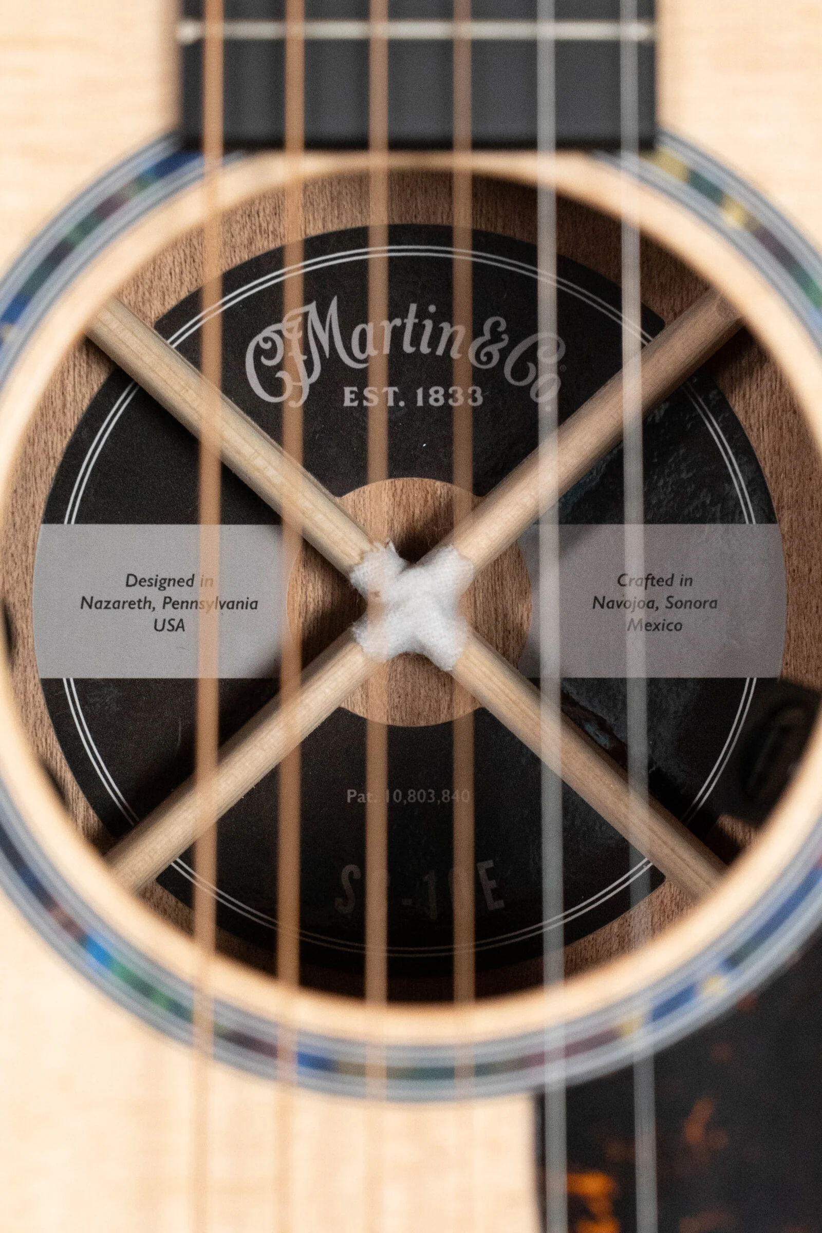 Martin SC-10E Spruce/Sapele S Body Shape Cutaway Guitar w/Martin Electronics #5721 - Image 3