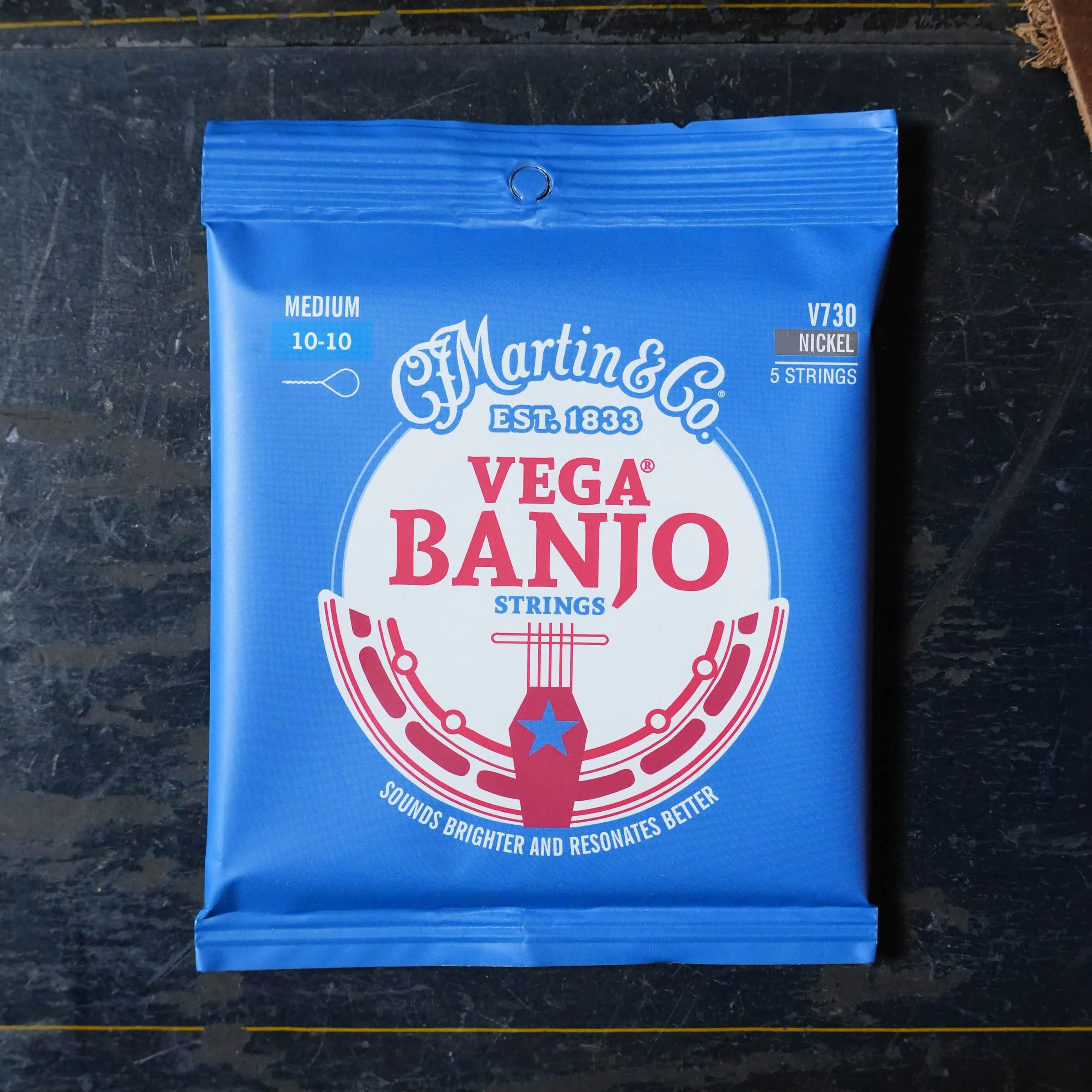 Martin Vega Bluegrass Medium Banjo Strings - Nickel/Steel Alloy