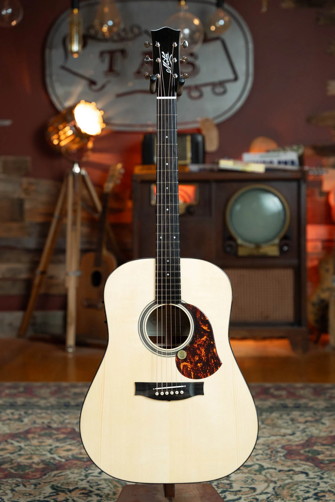 Maton Master Built Adirondack/Red Cedar Dreadnought Guitar w/Electronics #0020 - Image 2