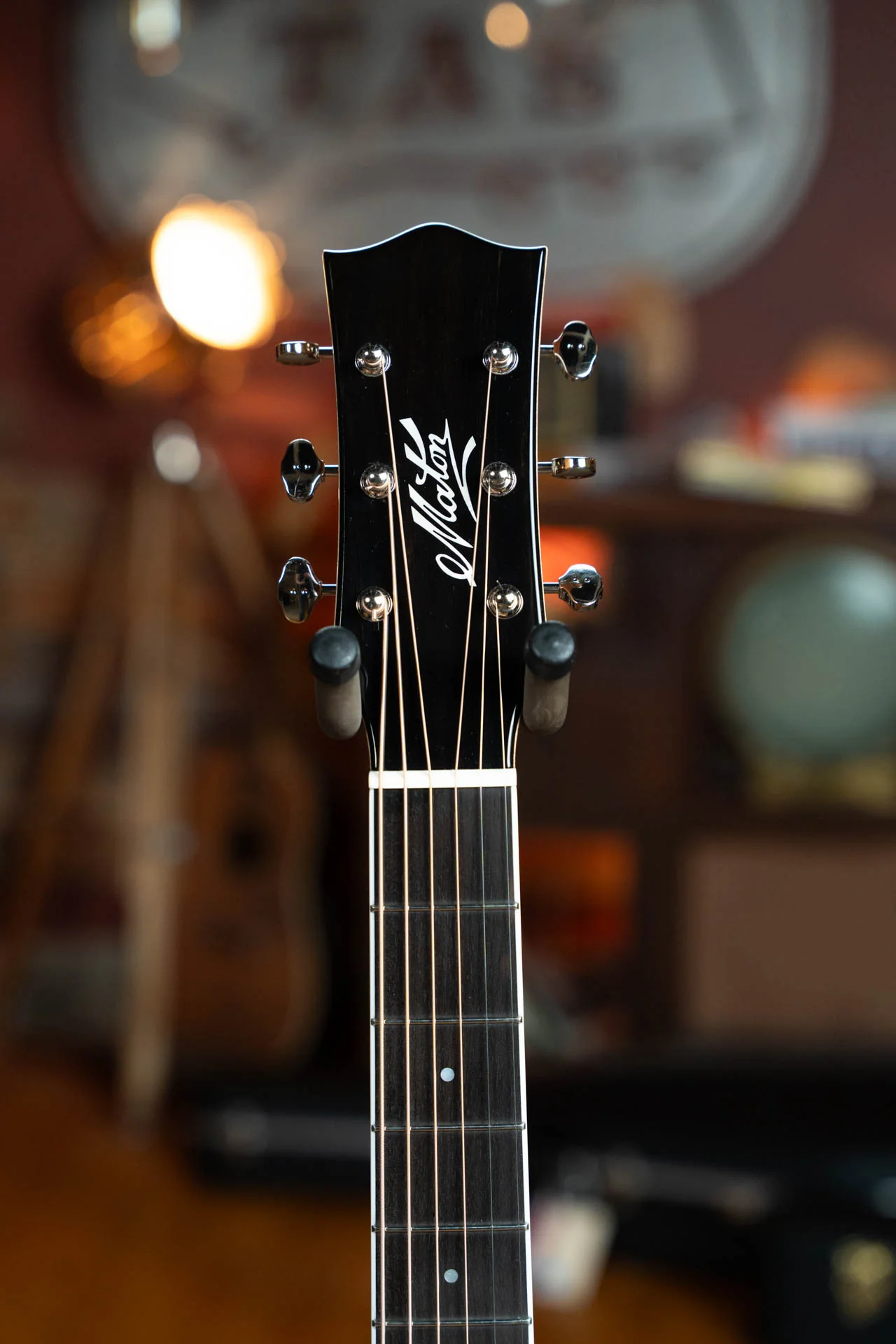 Maton Master Built Classic Spruce/Rosewood Traditional Thin Body Guitar w/Electronics #0108 - Image 5
