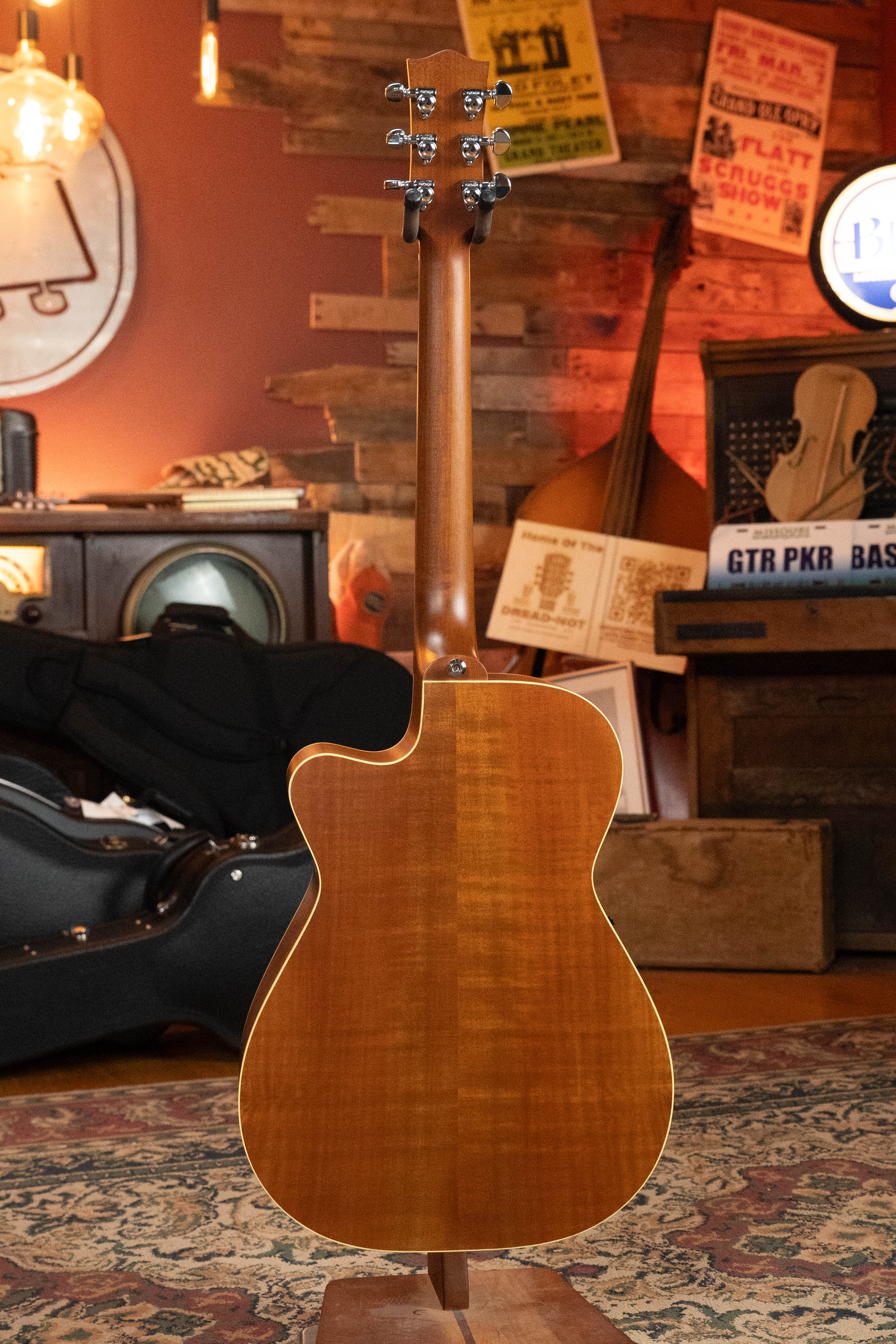 Maton Signature Series EBG Tommy Emmanuel Spruce/Maple 808 Cutaway Guitar w/Electronics #02EI - Image 11