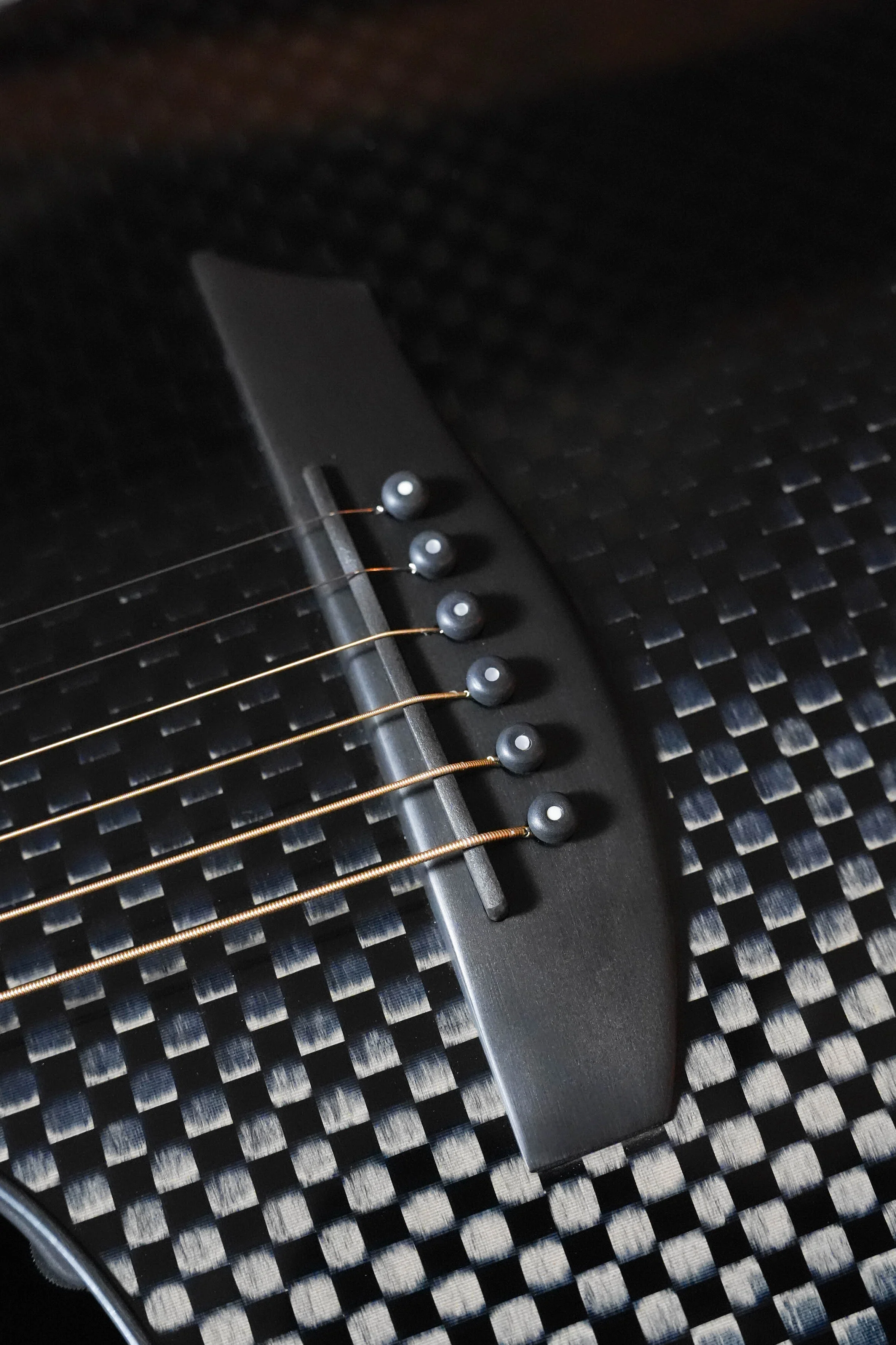 McPherson Carbon Fiber Touring Series Blackout Basketweave Guitar w/L.R. Baggs Element Pickup #0062 - Image 15