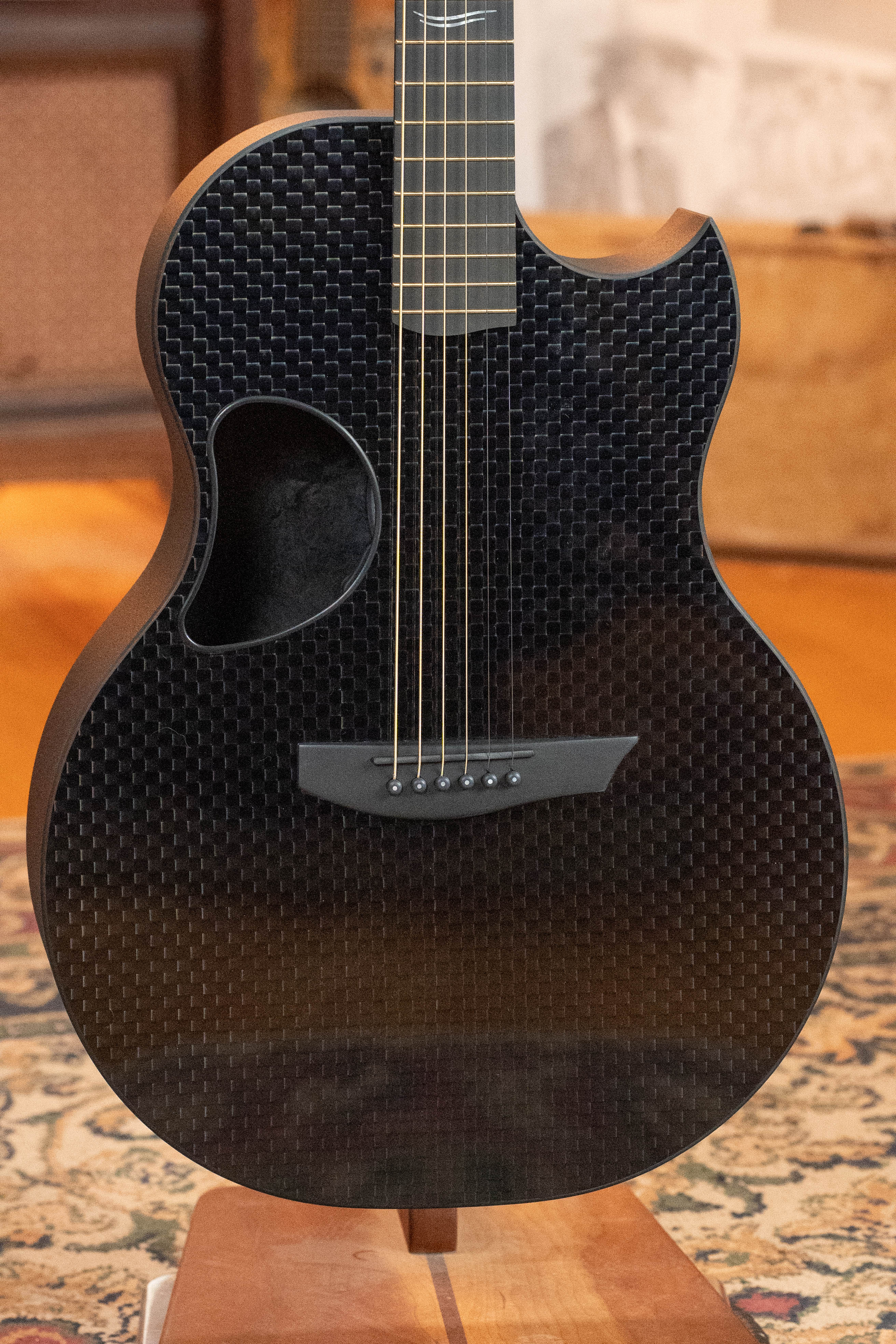 McPherson Sable Series Basketweave Carbon Fiber Cutaway Guitar w/Black Hardward and LR Baggs Electronics #0059 - Image 7