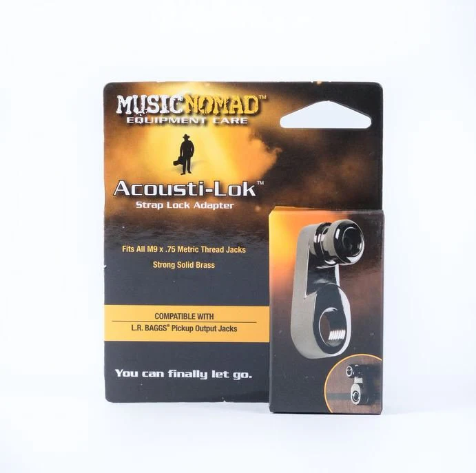 Music Nomad Acousti-Lok Strap Lock Adapter for Metric Output Jacks (MN271)