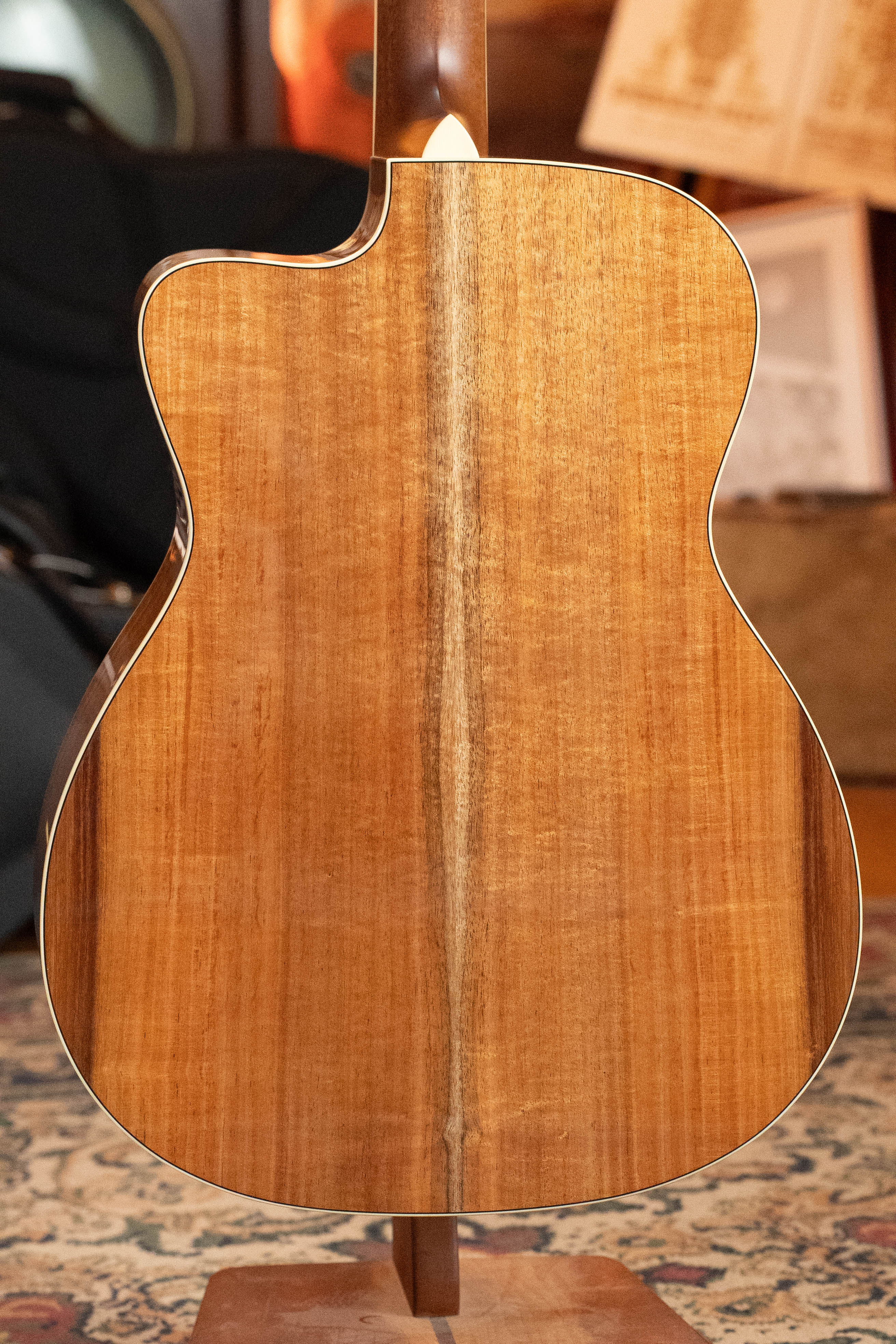 Bourgeois 2026 Launch Downeast Hawaiian Series All Koa Grand Auditorium Cutaway Acoustic Guitar #1276 - Image 10