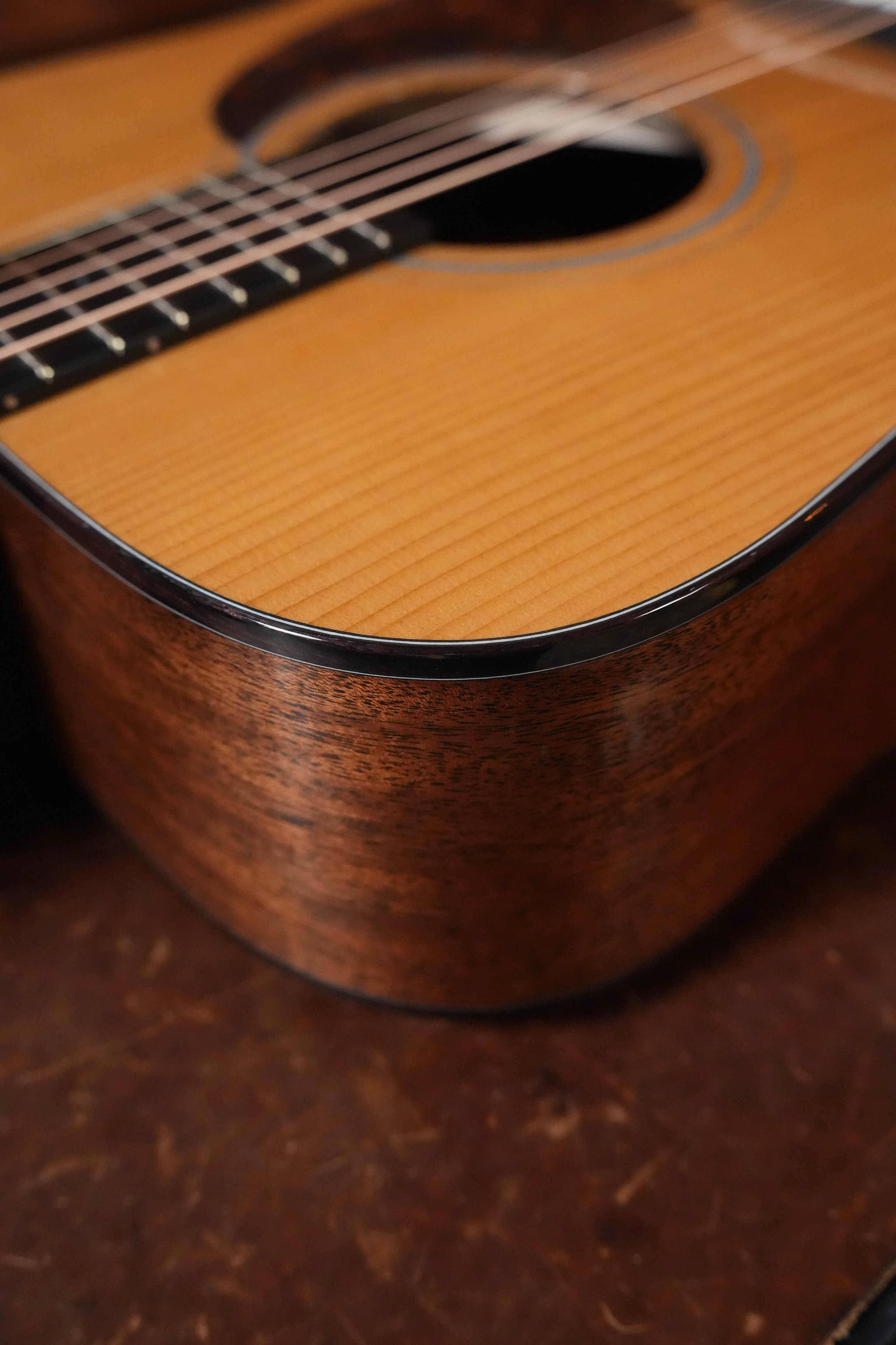 *New 2026 Model* Boucher BG-42T-G Torrefied Adirondack/Torrefied Mahogany Bluegrass Goose Gold Pack Dreadnought Acoustic Guitar #1064 - Image 14