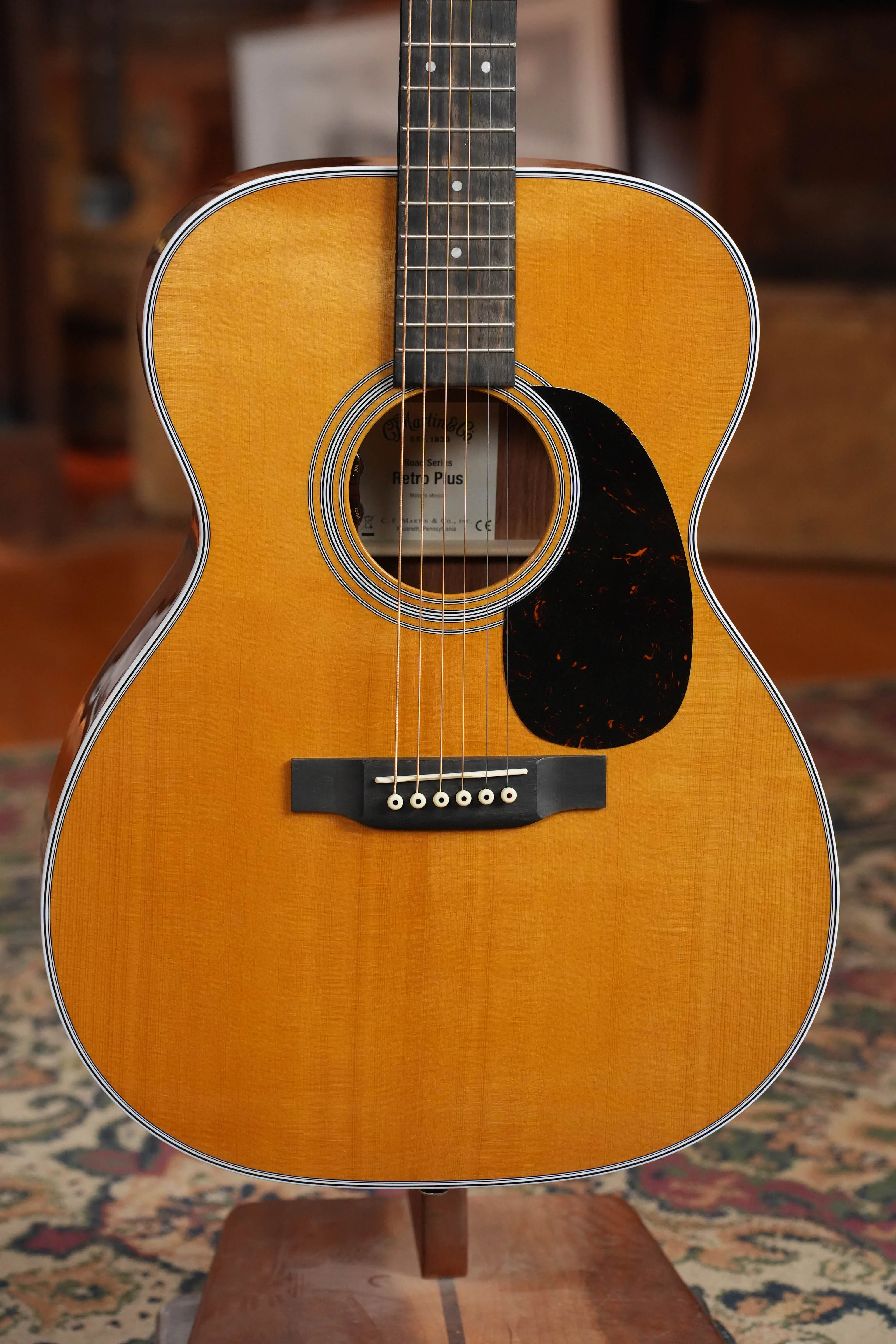*New 2026 Model* Martin OOOE Retro Plus Road Series Torrefied Spruce/Granadillo OOO Guitar w/LR Baggs Electronics #1269 - Image 7