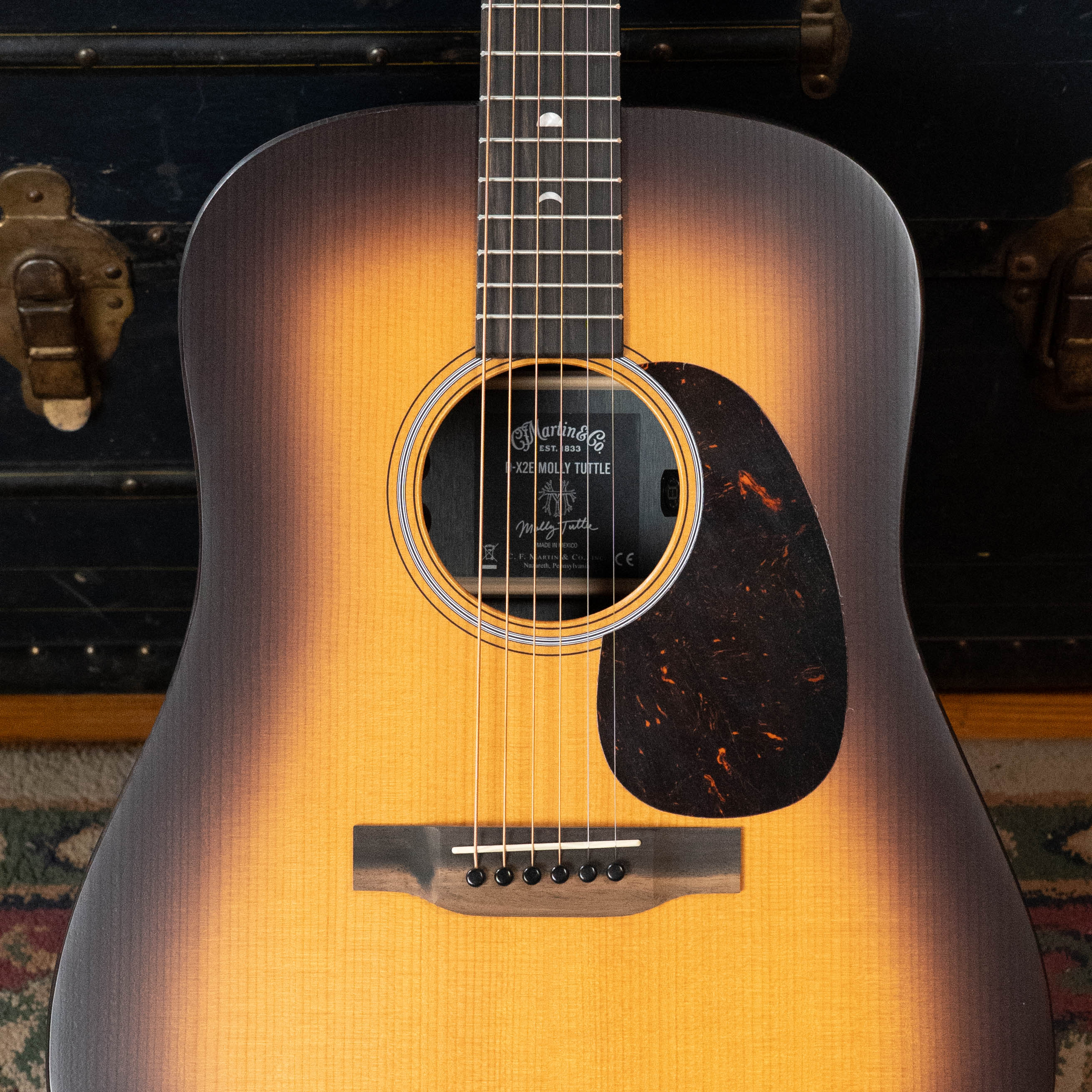 *New 2026 Model* Martin D-X2E Molly Tuttle Spruce/HPL Mahogany Dreadnought Guitar w/Martin Electronics #6135