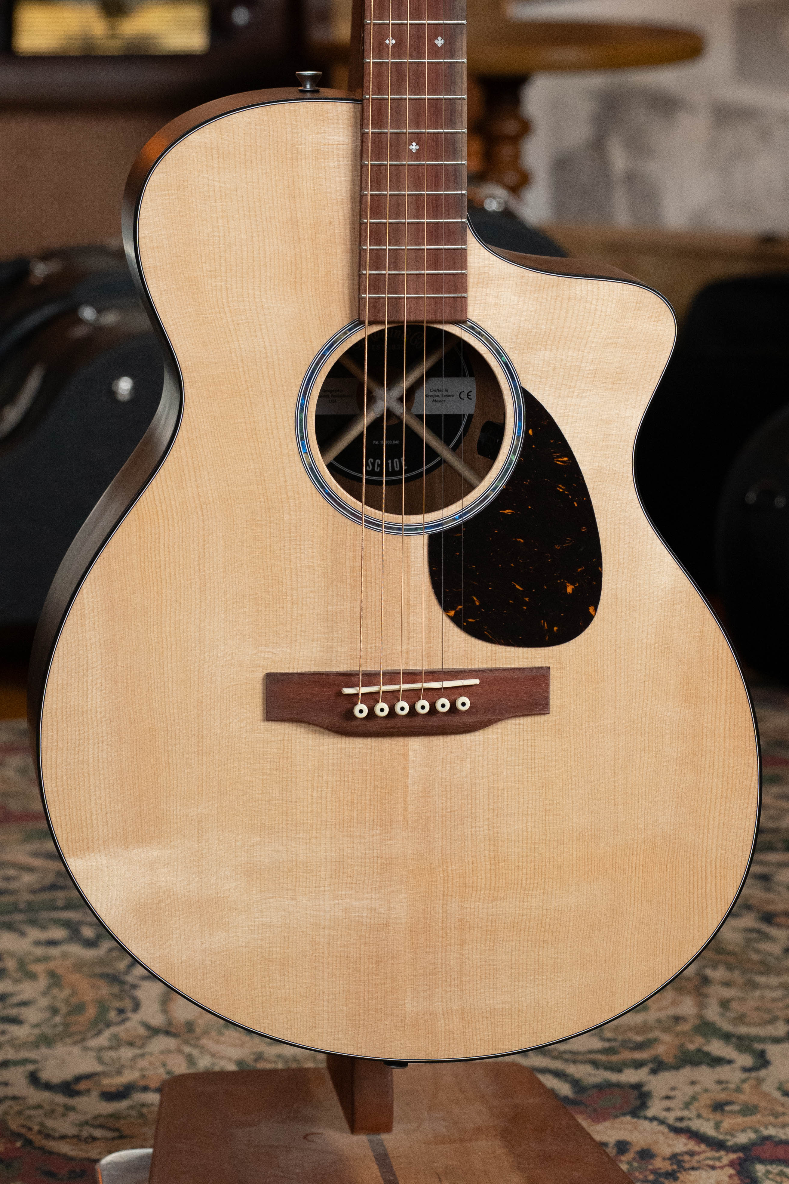 *New 2026 Model* Martin SC-10E Modern Road Series Spruce/Sapele S-Body Cutaway Guitar w/Martin Electronics #2318 - Image 7