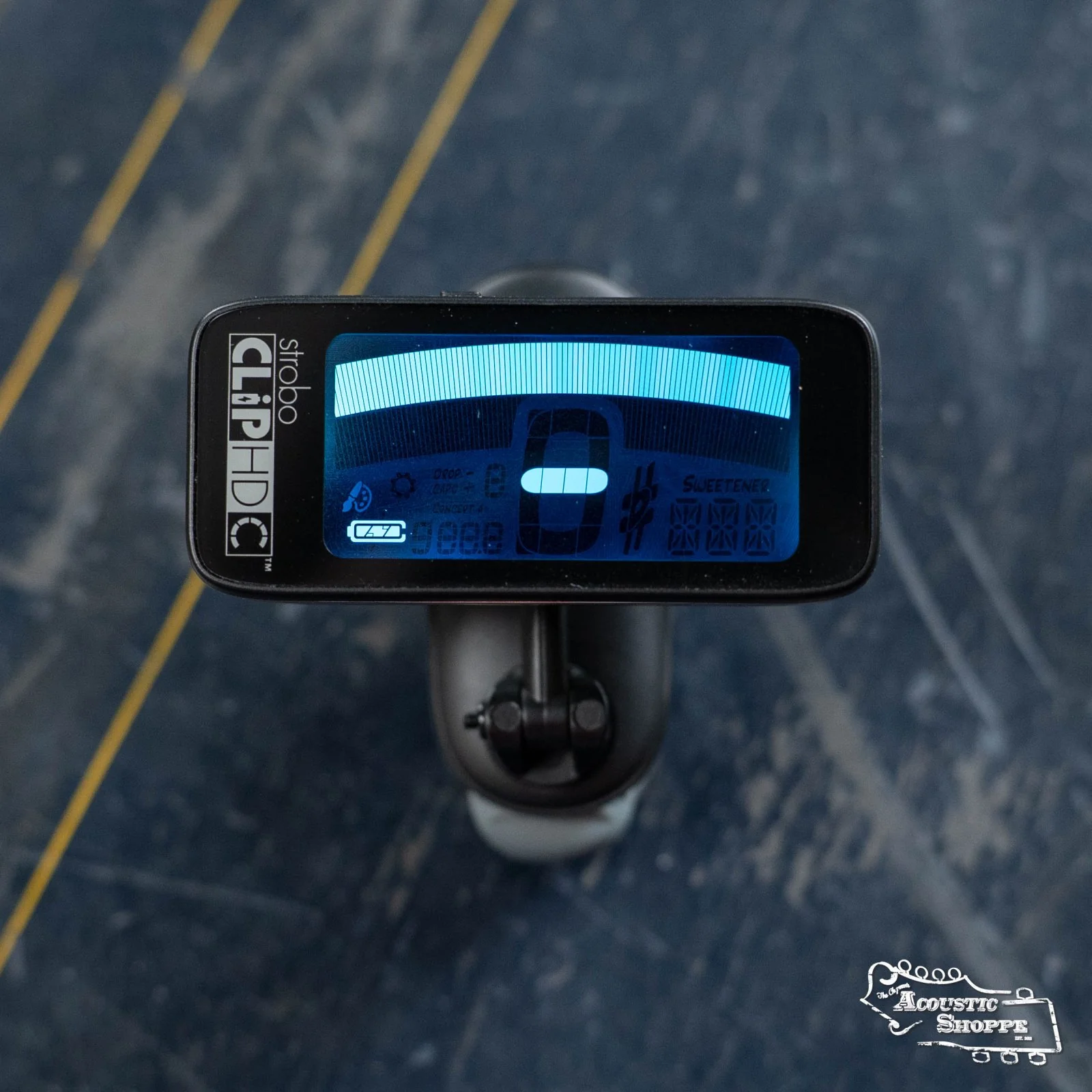 Peterson StroboClip HDC High-Definition Color Rechargeable Clip-On Tuner - Image 4